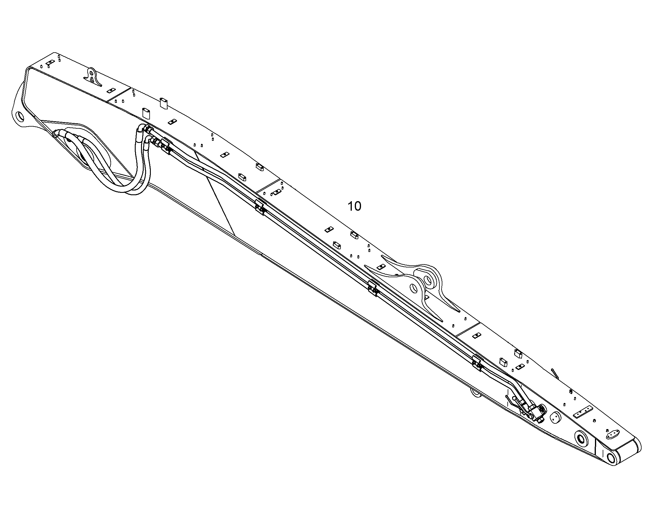 ПРОВОДКА МОНТАЖ AHS 10376348 LIEBHERR
