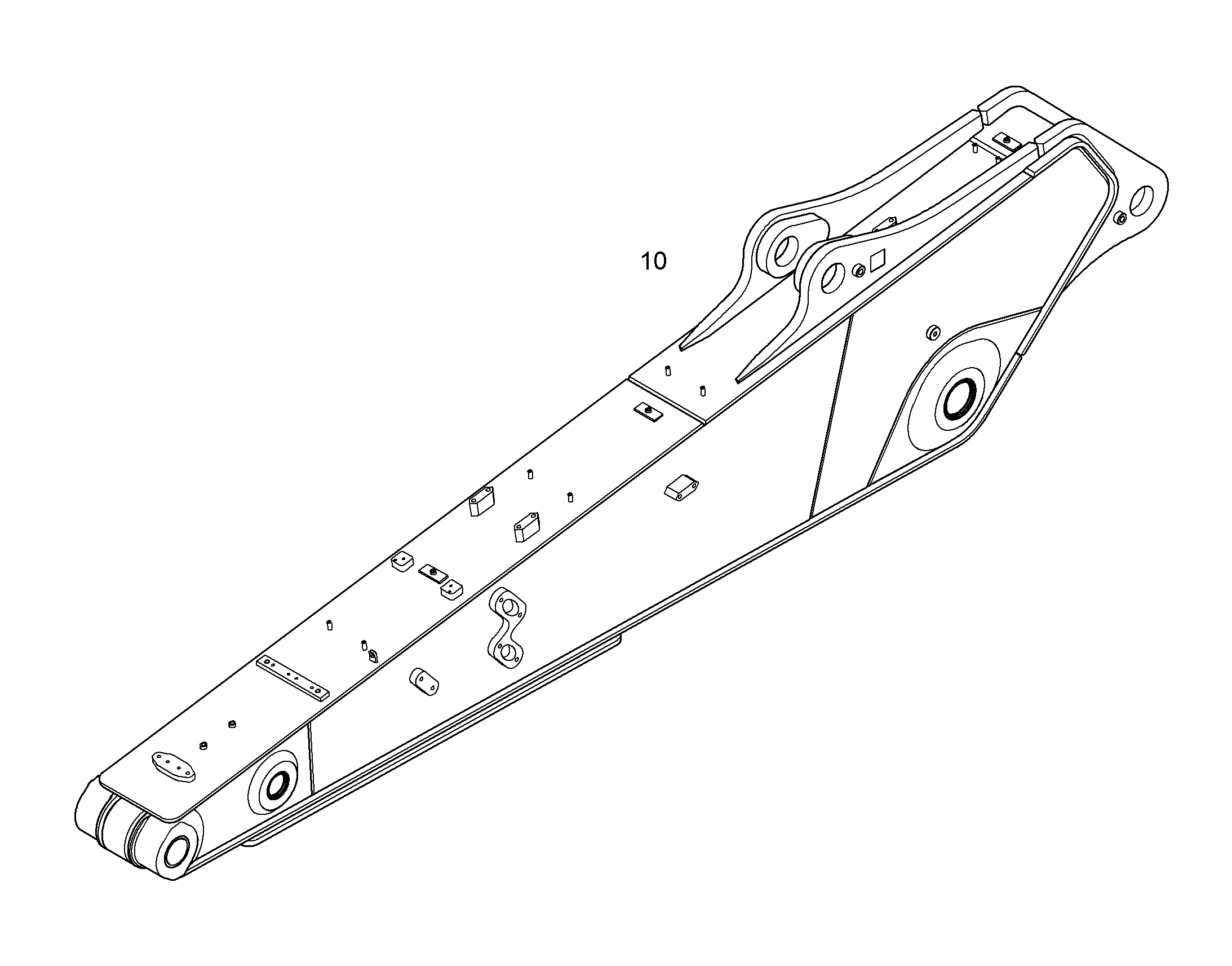 РУКОЯТЬ КОВША 2,70M 10855251 LIEBHERR