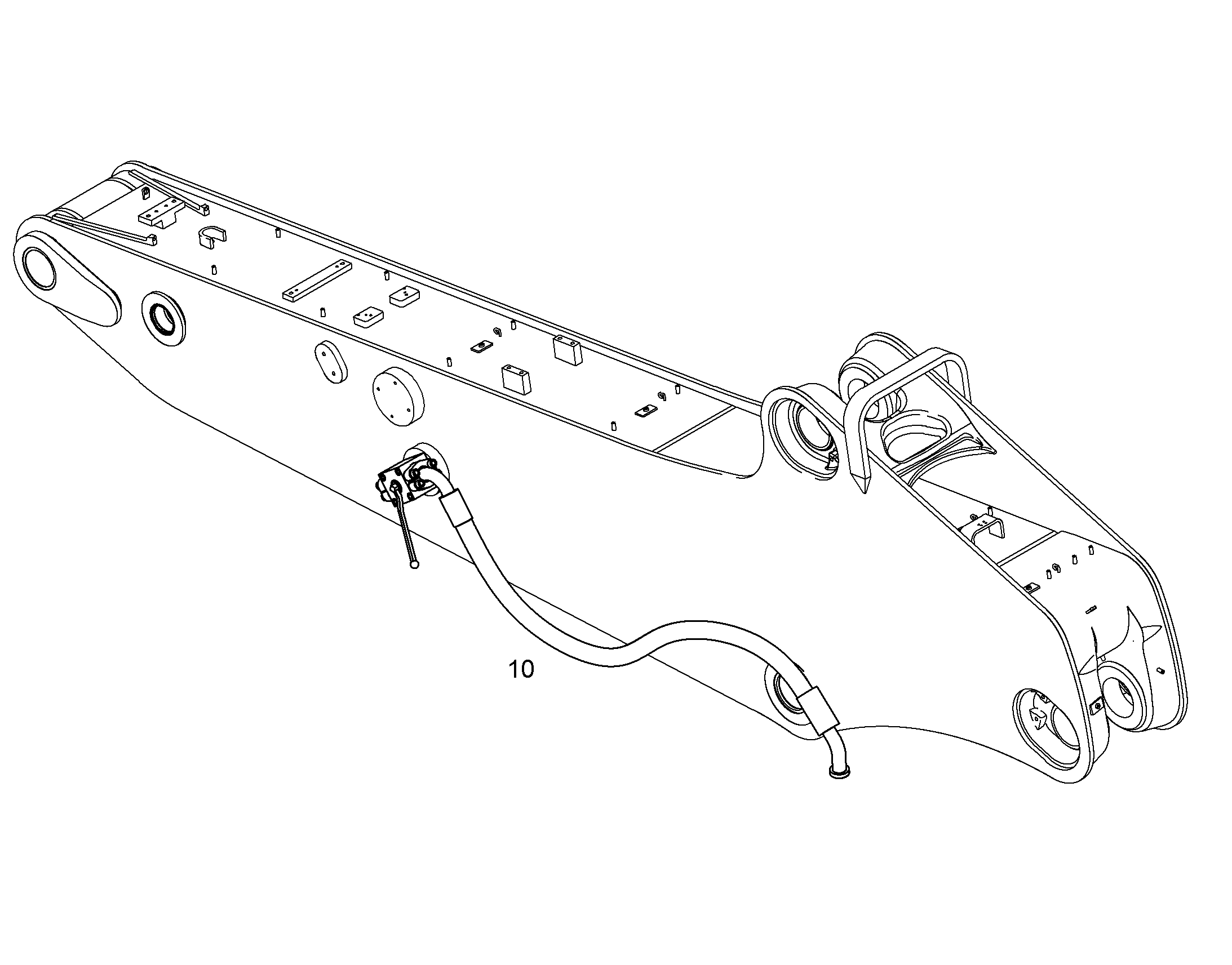 ПРОВОДКА МОНТАЖ AHS 10846451 LIEBHERR
