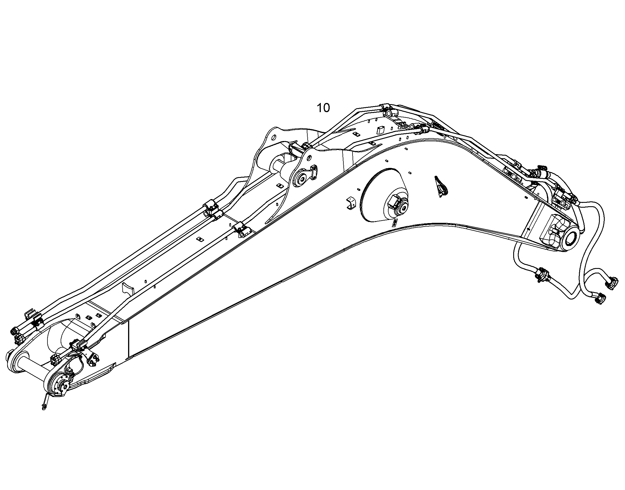 ПРОВОДКА МОНТАЖ AHS 10822525 LIEBHERR