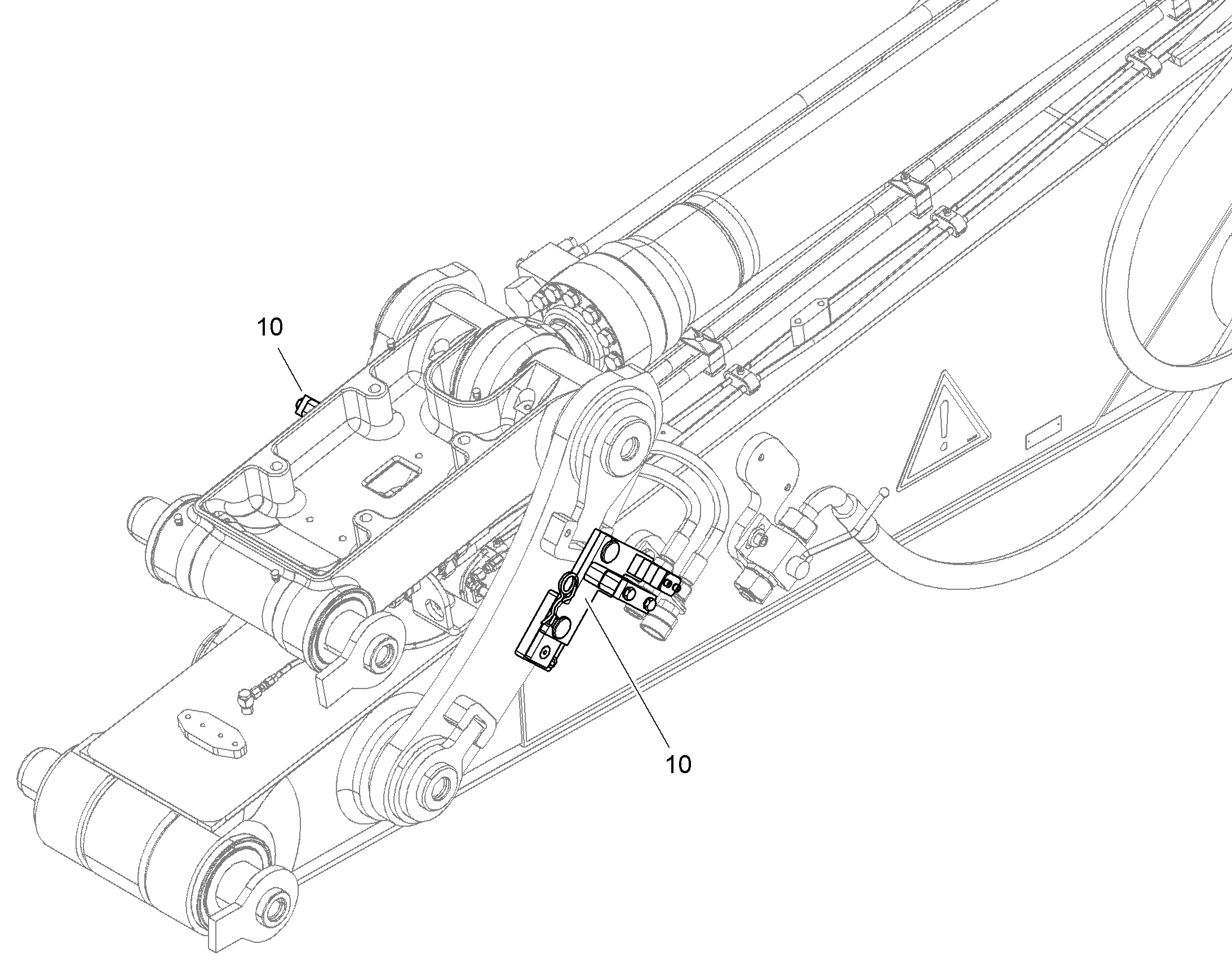 РЕКОНСТР.- НАПРАВЛЯЮЩИЙ РЫЧАГ LH-TR 25 10846717 LIEBHERR