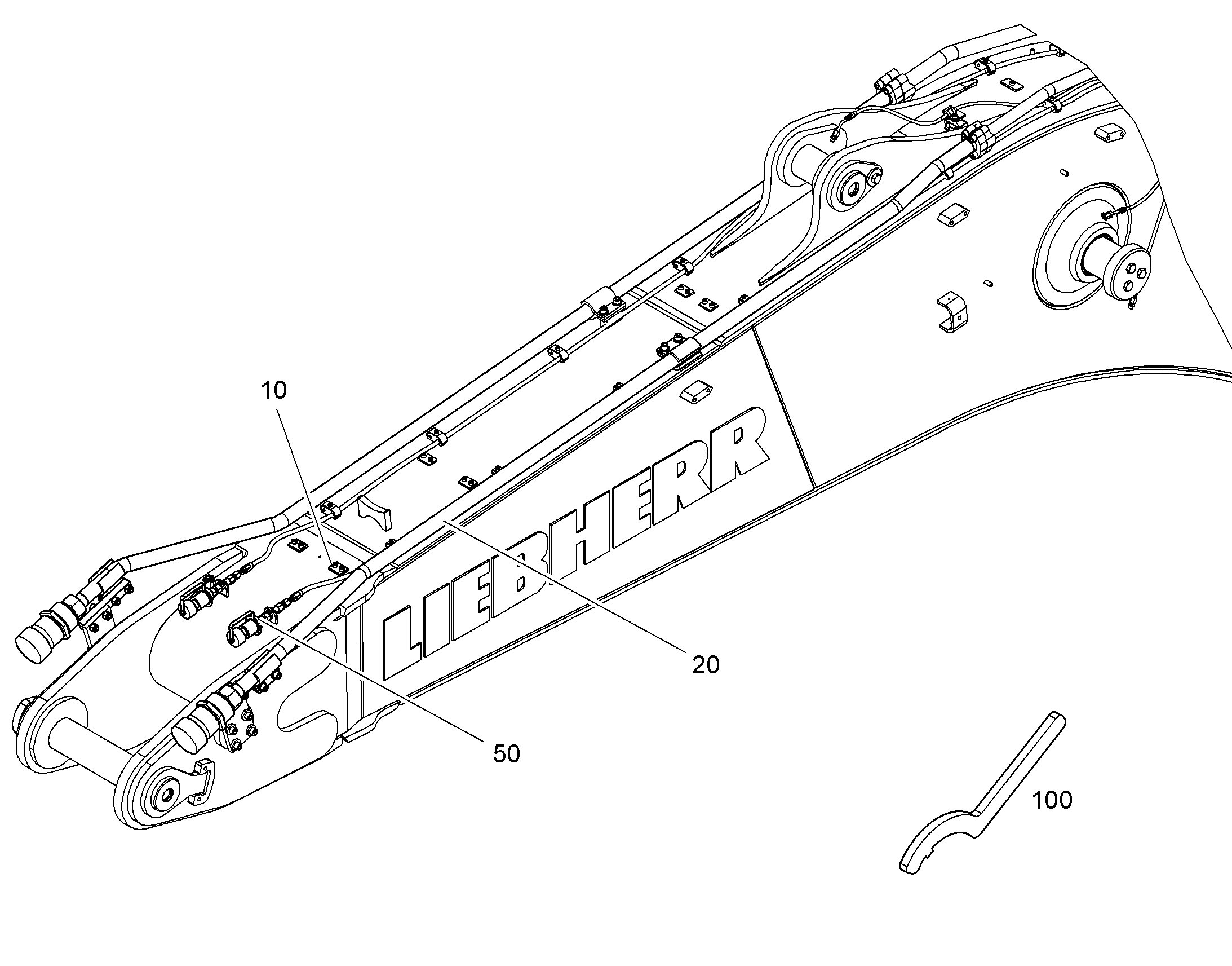 ДОПОЛНЕНИЕ-БЫСТРОСМЕННОЕ СОЕД. 10848161 LIEBHERR
