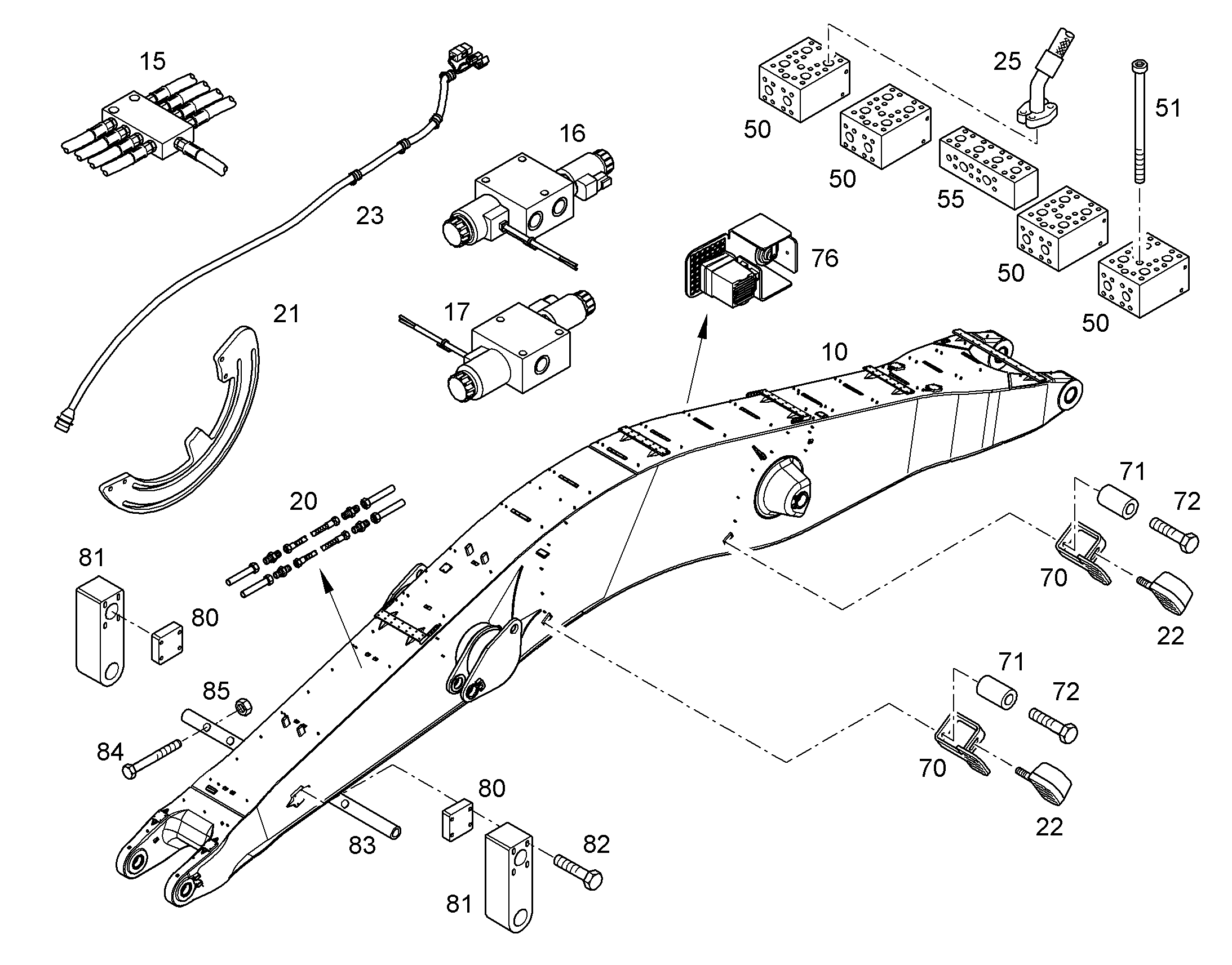 ЦЕНТРАЛИЗОВАННАЯ СМАЗКА 10845682 LIEBHERR