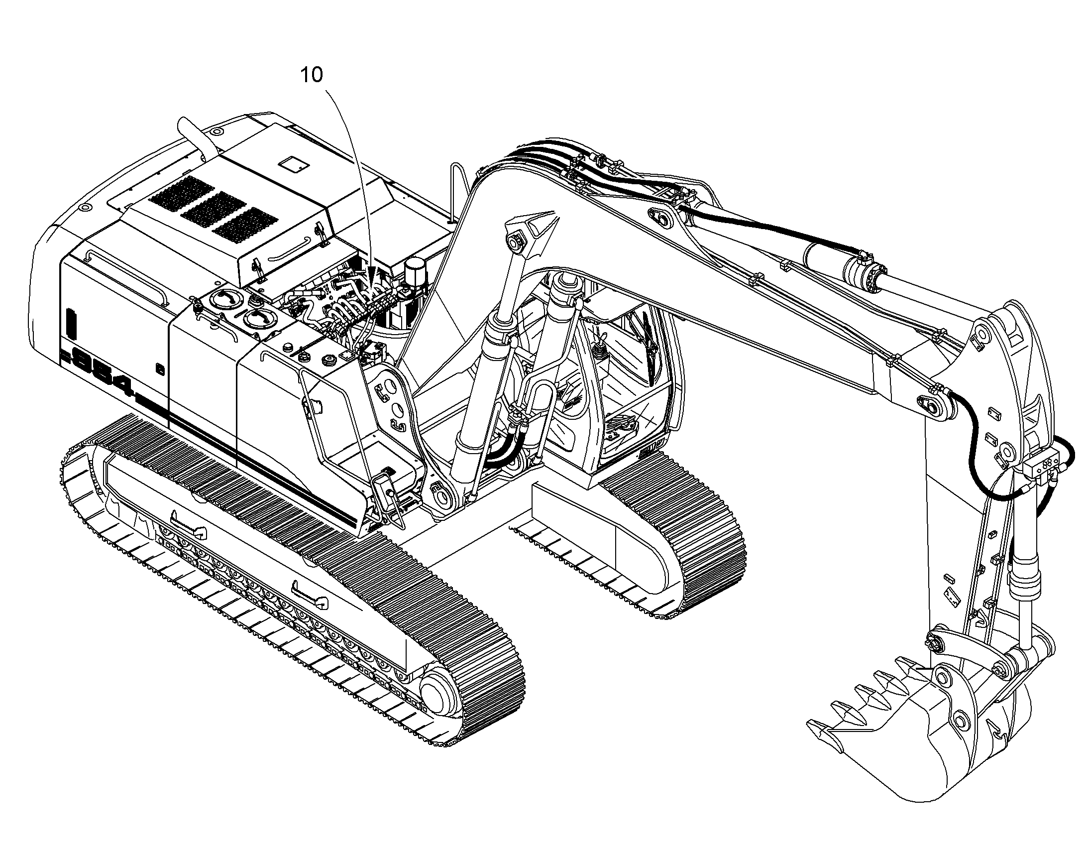 МОНТ.НАБ.ОБОР. Д.СНОСА В ШАССИ 10848848 LIEBHERR