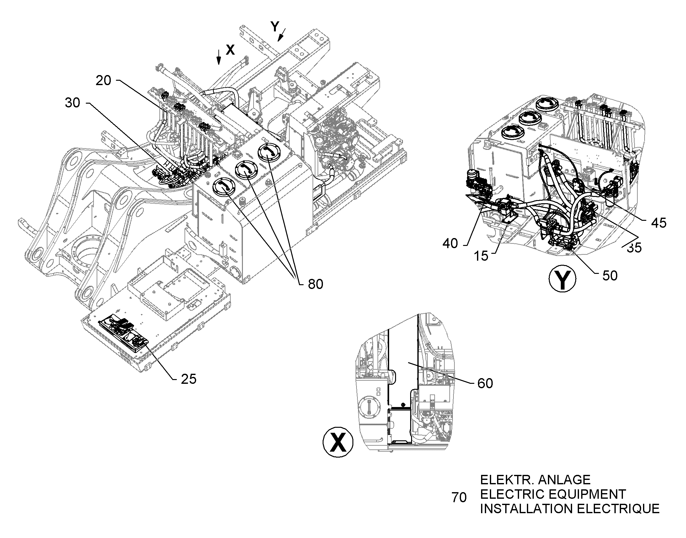 ПЕРЕОБОРУД. ПОВОР. ПЛАТФОРМЫ 10847698 LIEBHERR