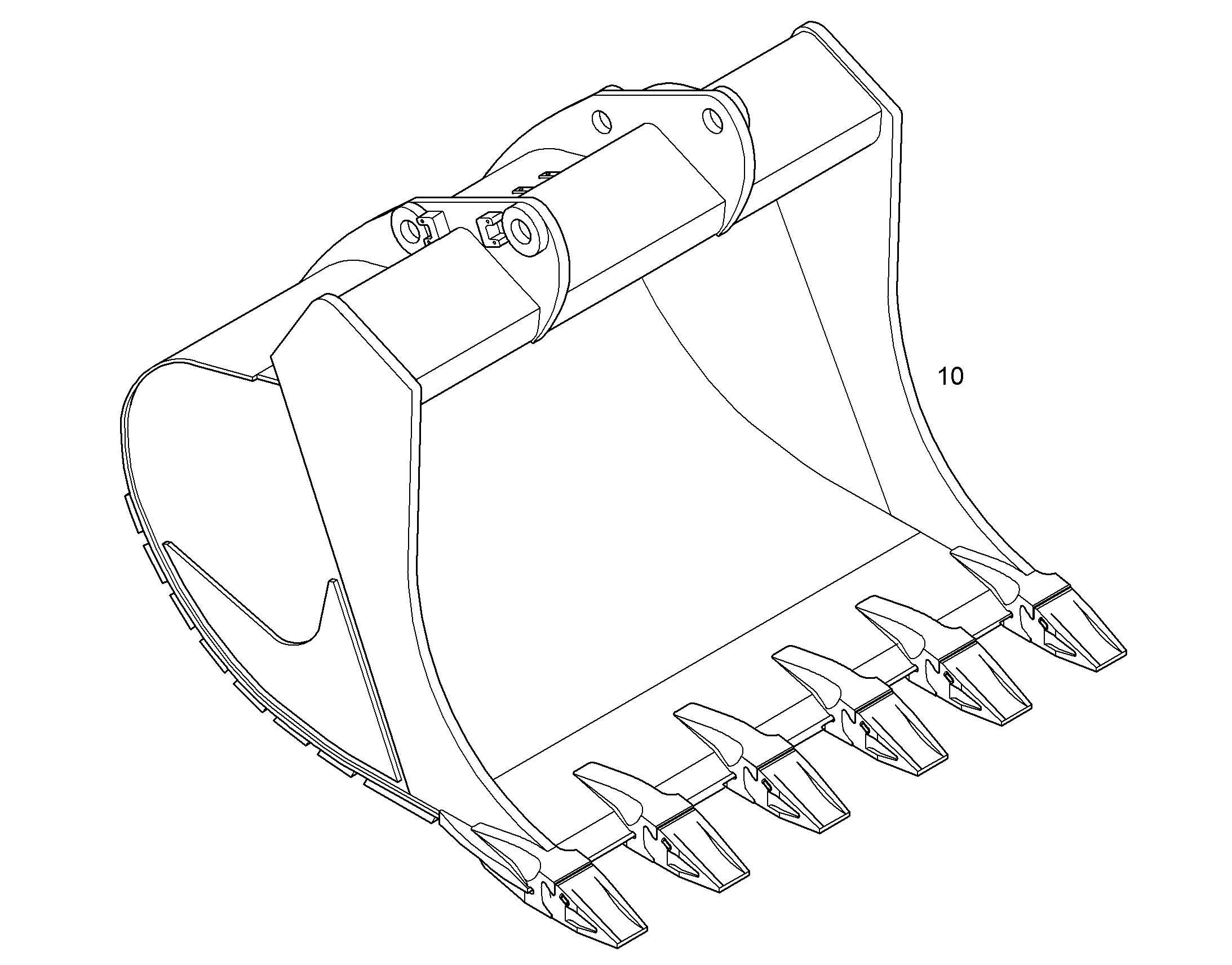 ЛОПАТА ОБРАТНАЯ HDL 10850522 LIEBHERR