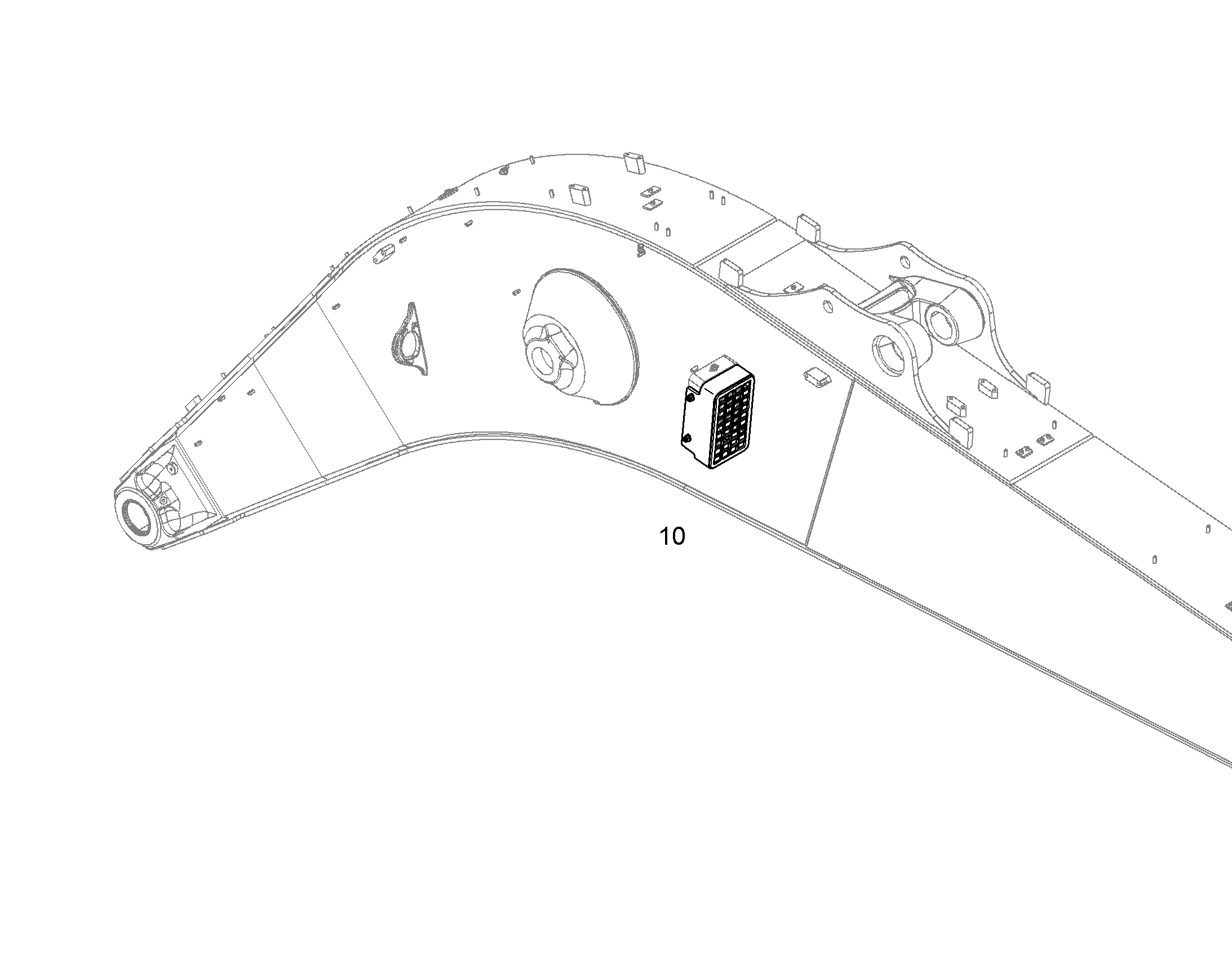 ЗАЩИТА ФАРЫ 10851321 LIEBHERR