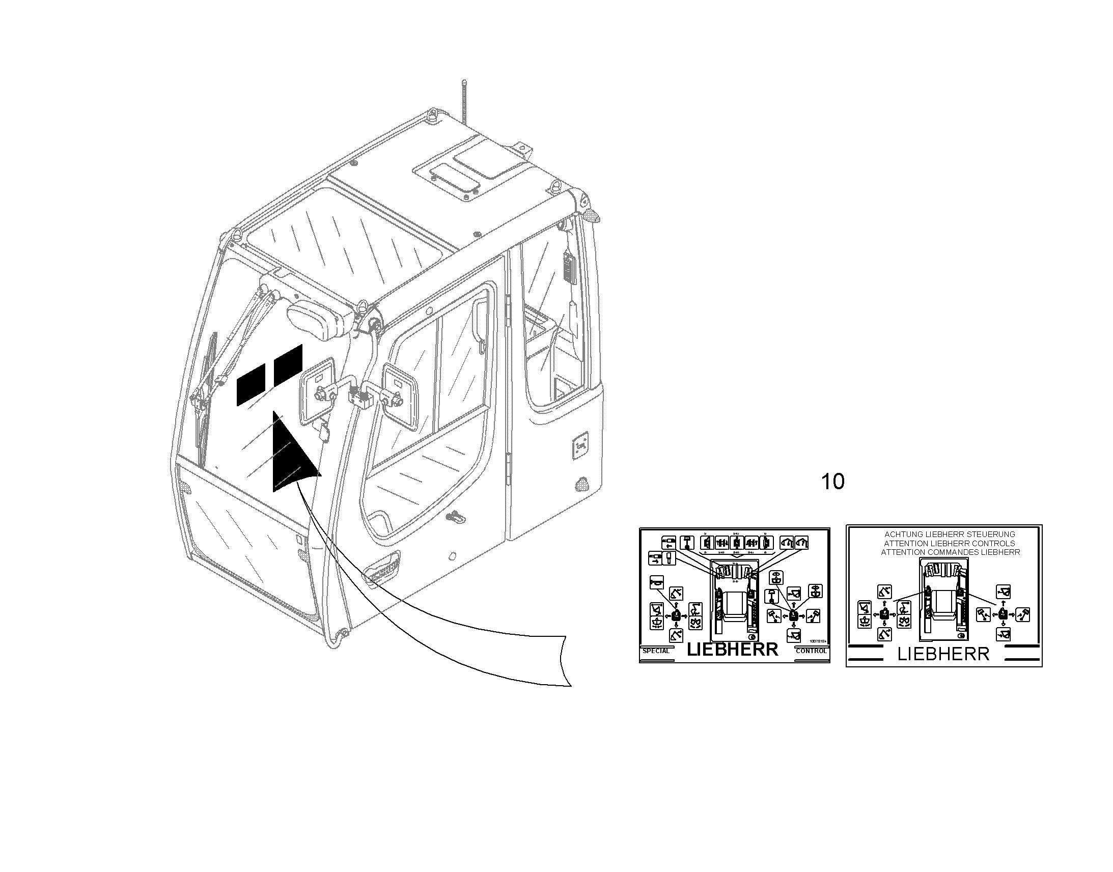 LIEBHERR УПРАВЛЕНИЕ 10846472 LIEBHERR