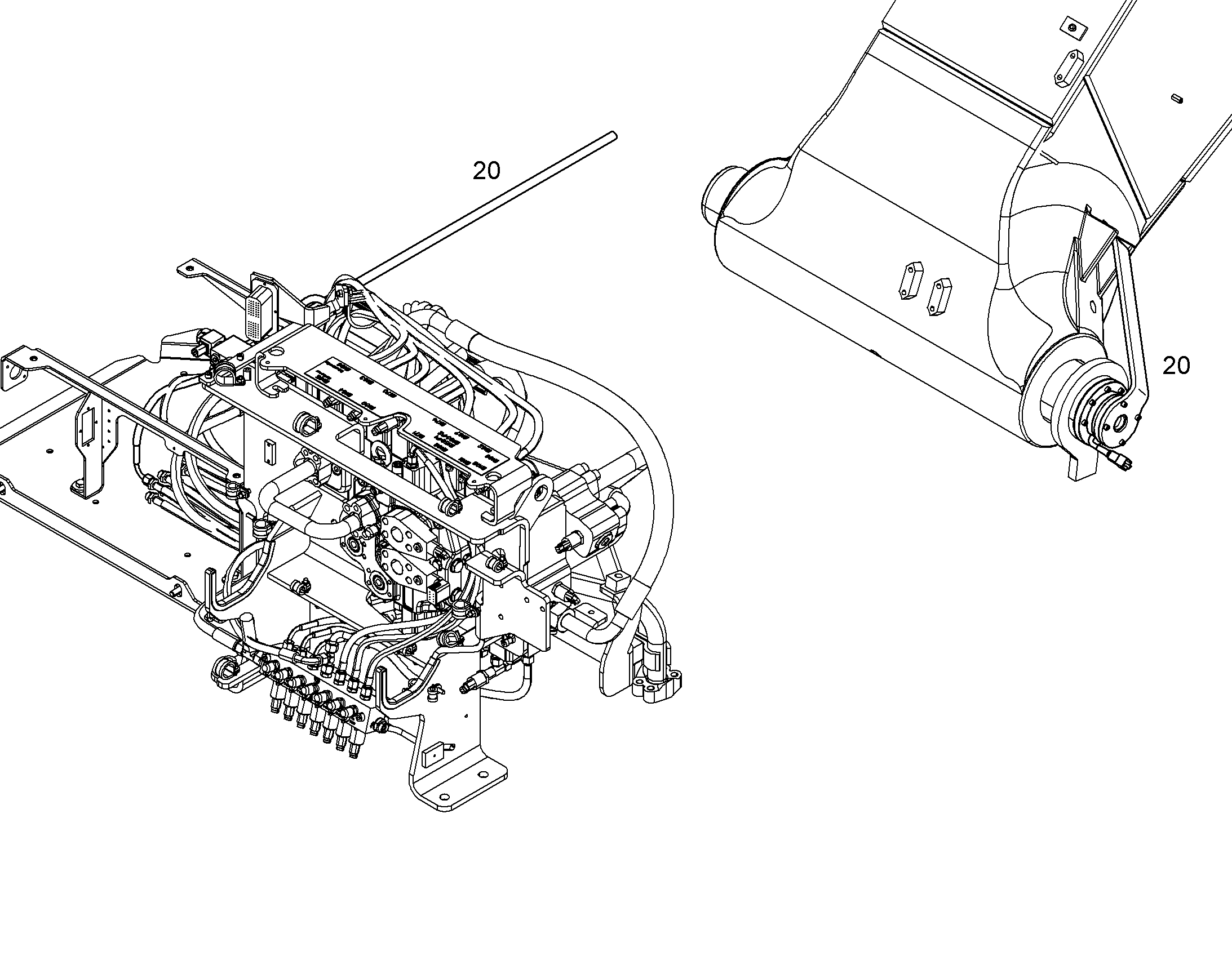 МОНТАЖНЫЕ ЧАСТИ ШАССИ 10840161 LIEBHERR