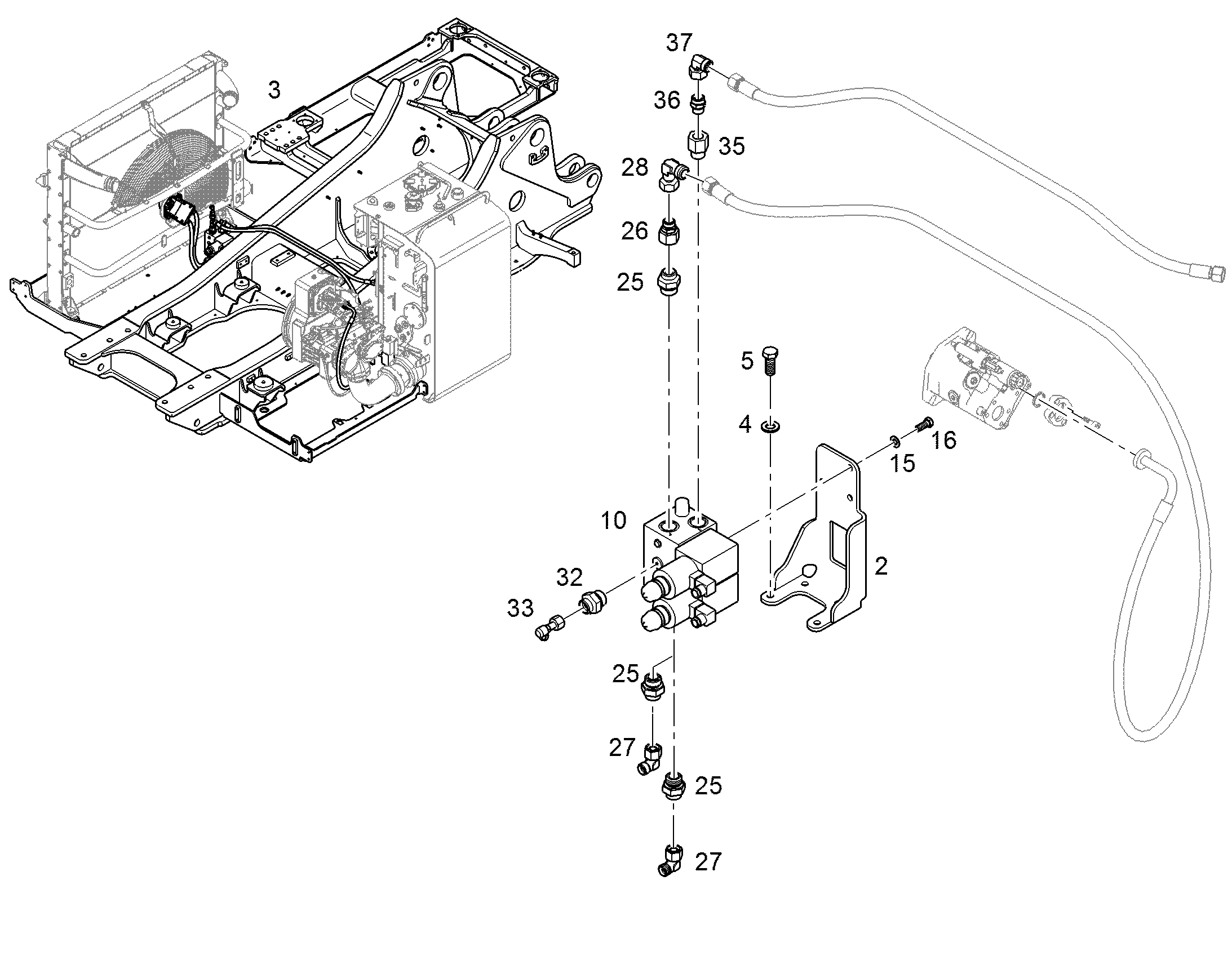 ПЕРЕОБОРУД. ПОВОР. ПЛАТФОРМЫ 10853755 LIEBHERR