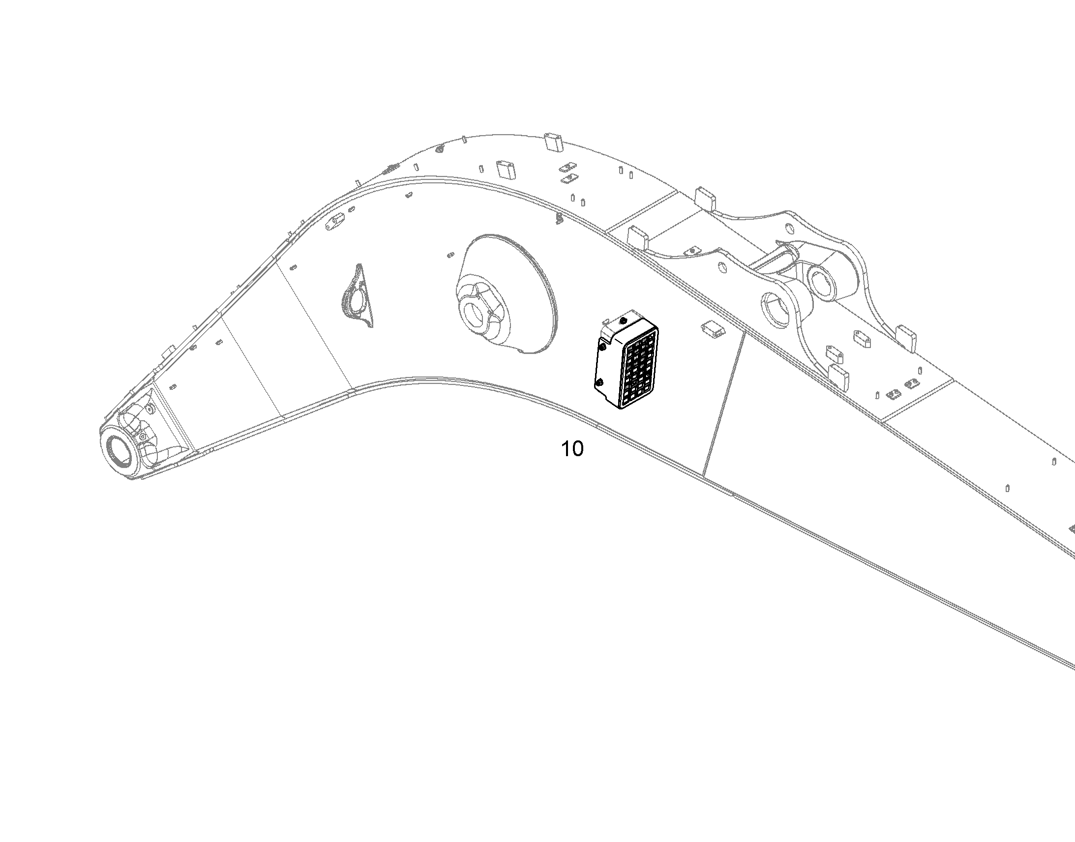 ЗАЩИТА ФАРЫ 10854995 LIEBHERR