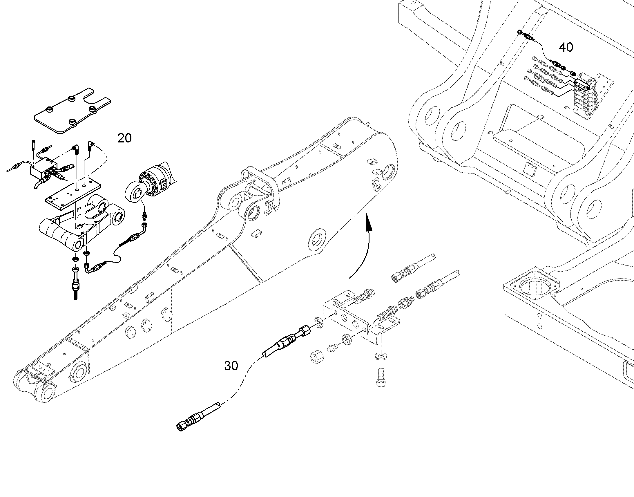 СМАЗОЧНЫЕ ЛИНИИ ДЛЯ НАКЛАДОК 10839448 LIEBHERR