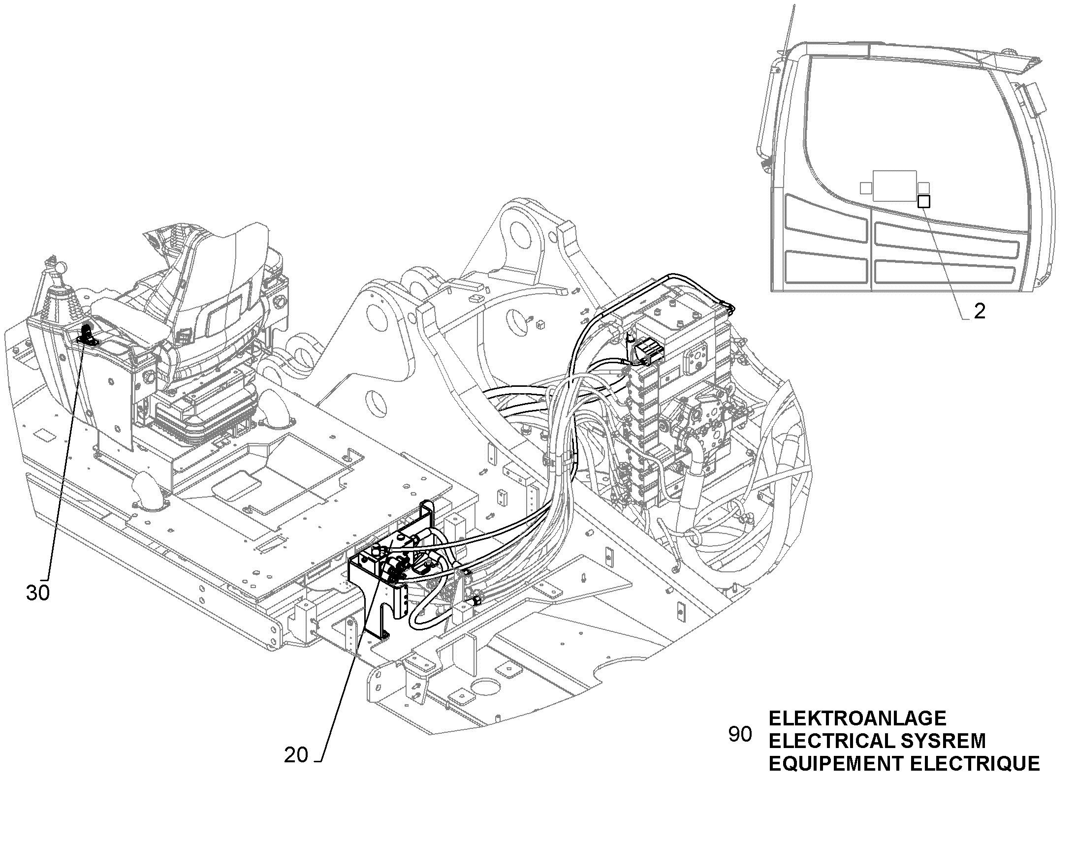 ГИДРАВЛИЧЕСКАЯ СИСТЕМА 10848600 LIEBHERR