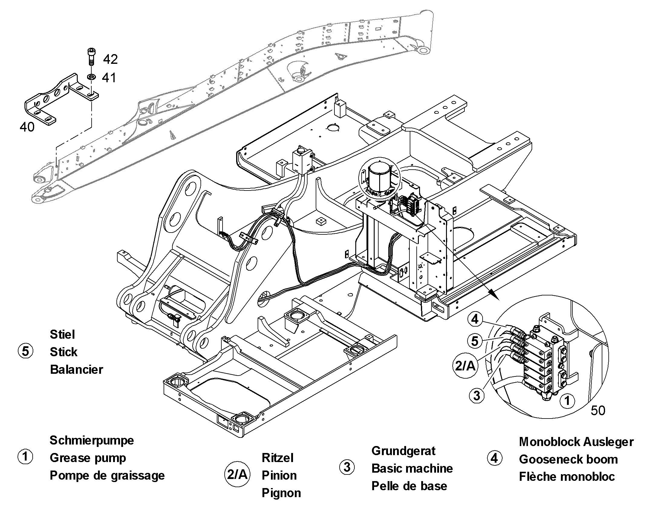 СМАЗ.УСТ-ВО ПОВОР.ПЛАТФ.ЦЕНТР. 10828414 LIEBHERR