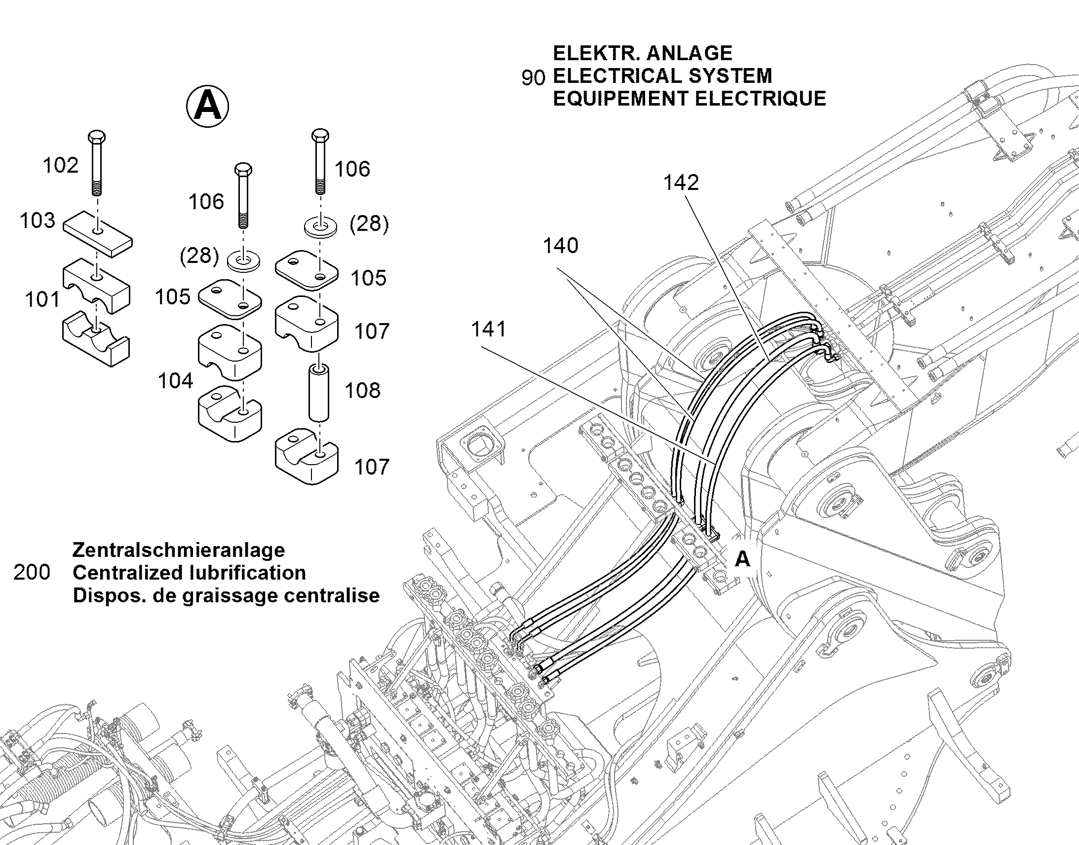 ЦЕНТРАЛИЗОВАННАЯ СМАЗКА 10844078 LIEBHERR