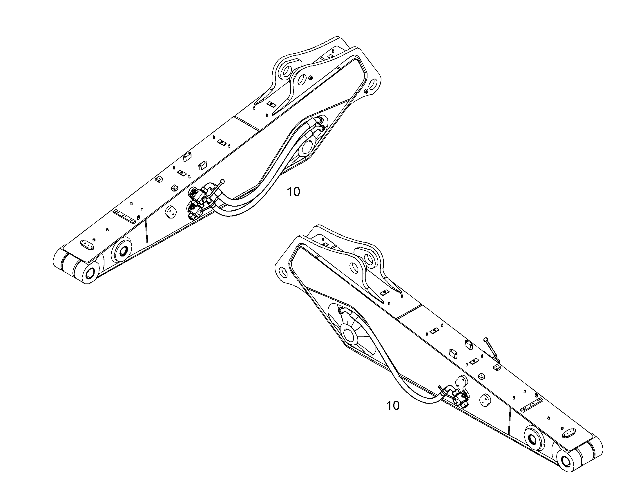 ПРОВОДКА МОНТАЖ AHS 10085444 LIEBHERR