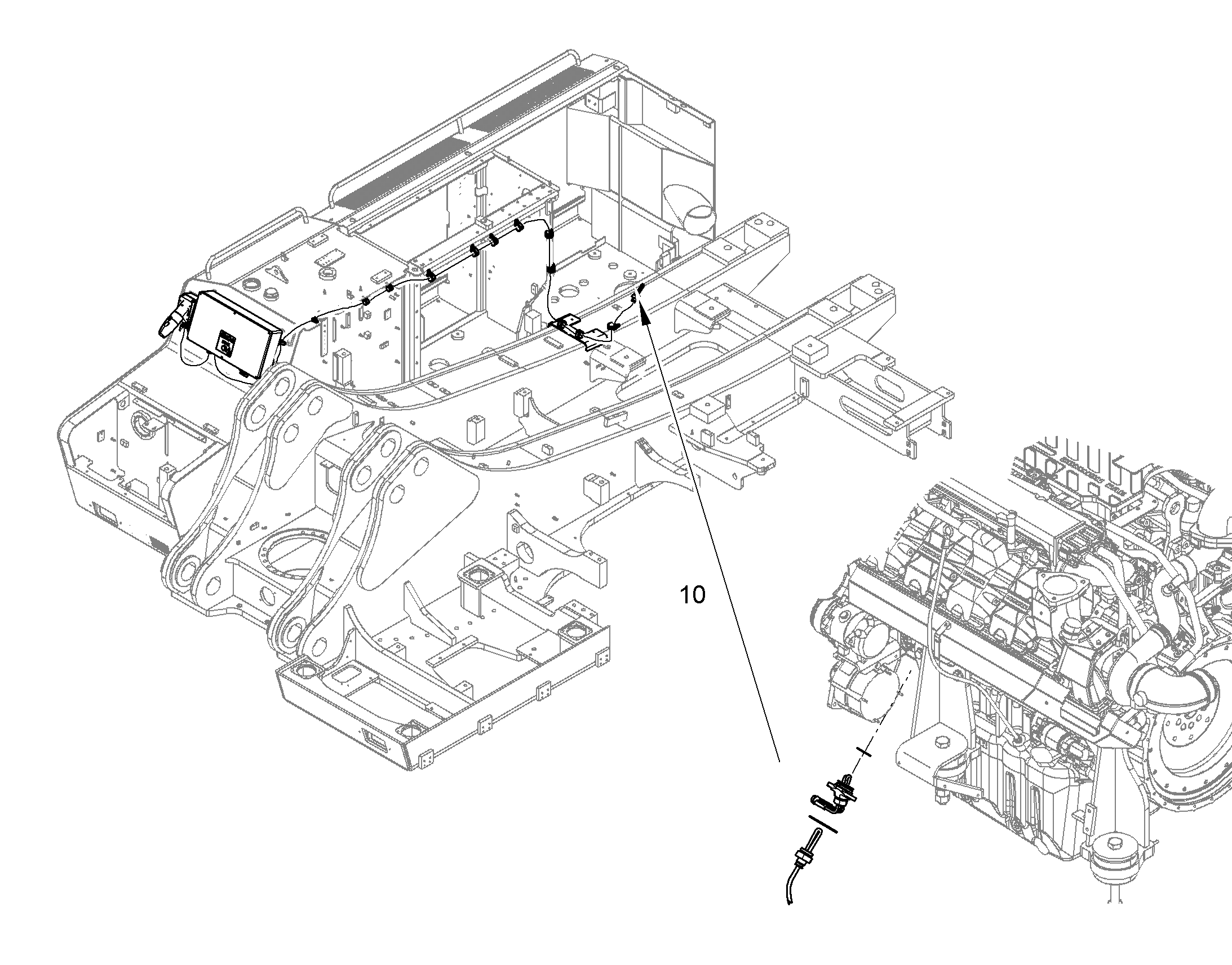 ПОДОГРЕВ ОХРАЖДАЮЩЕЙ ЖИДКОСТИ 240V 10834957 LIEBHERR