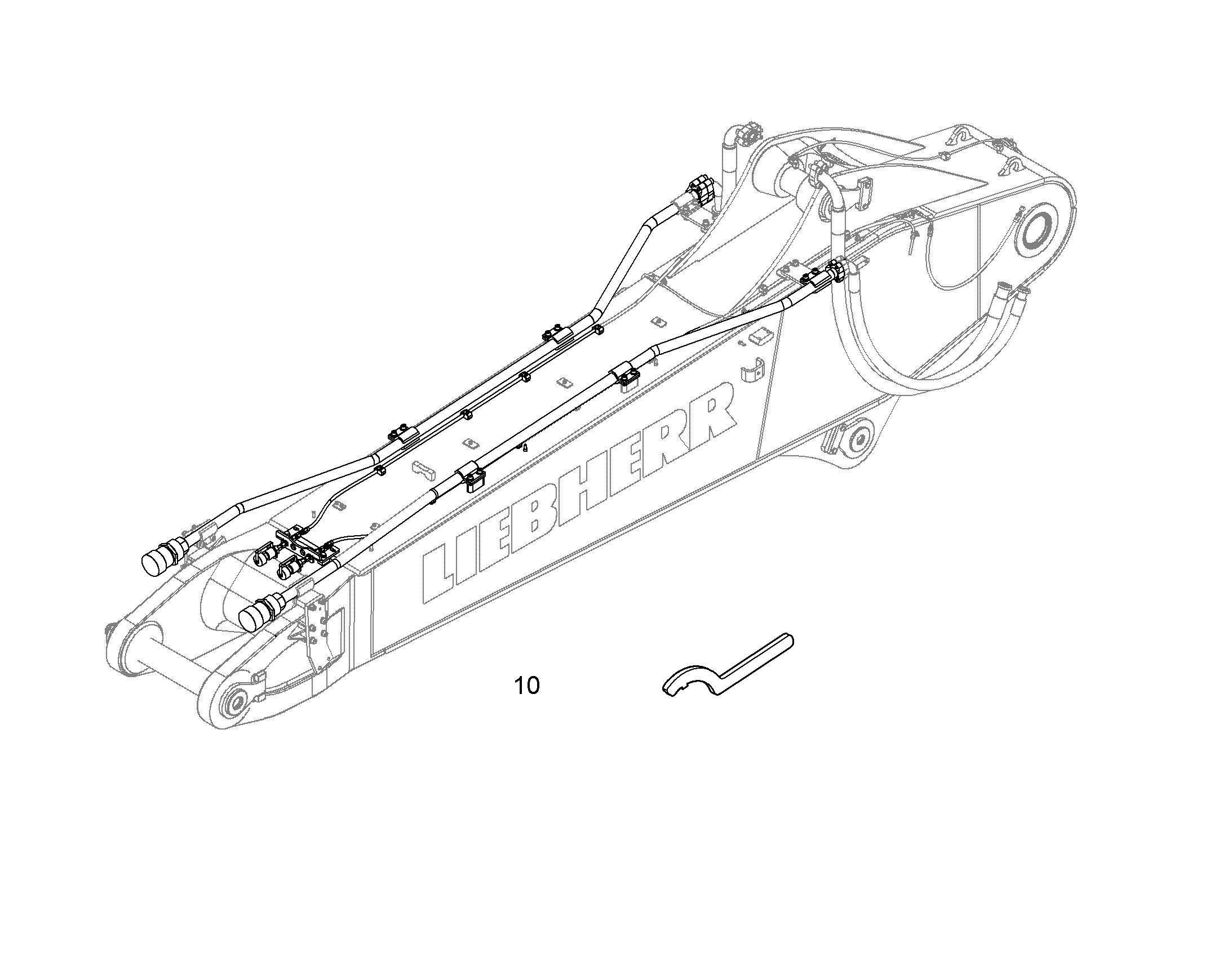 ДОПОЛНЕНИЕ-БЫСТРОСМЕННОЕ СОЕД. 10846352 LIEBHERR