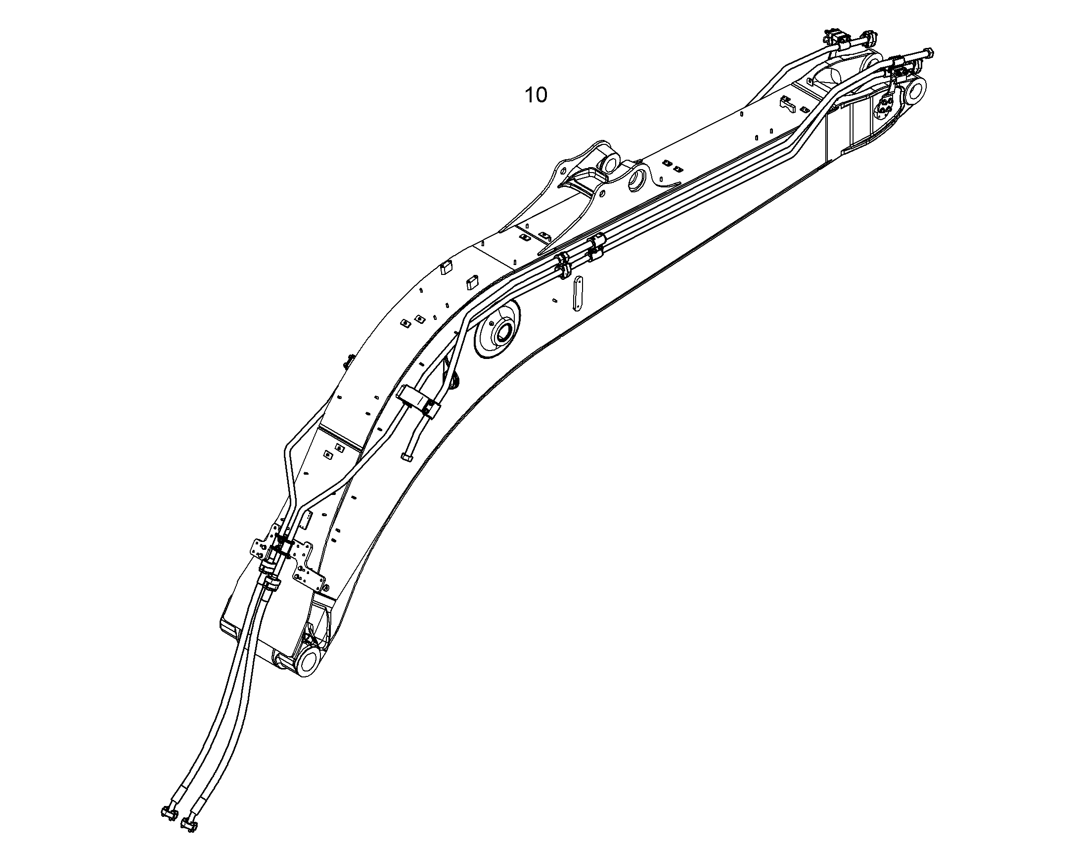 ПРОВОДКА МОНТАЖ AHS 10828221 LIEBHERR