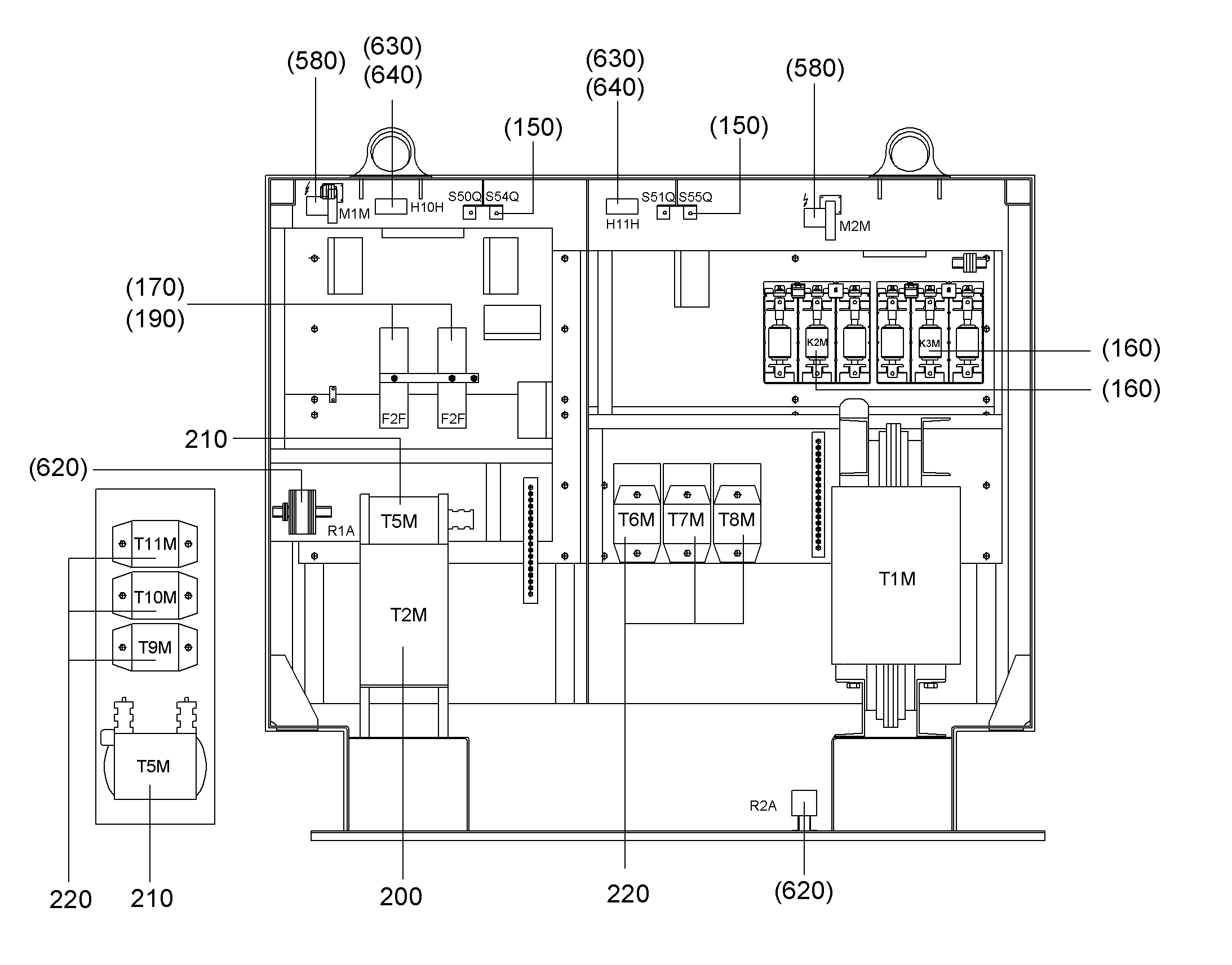 ТРАНСФОРМАТОР 10kVA 10015871 LIEBHERR