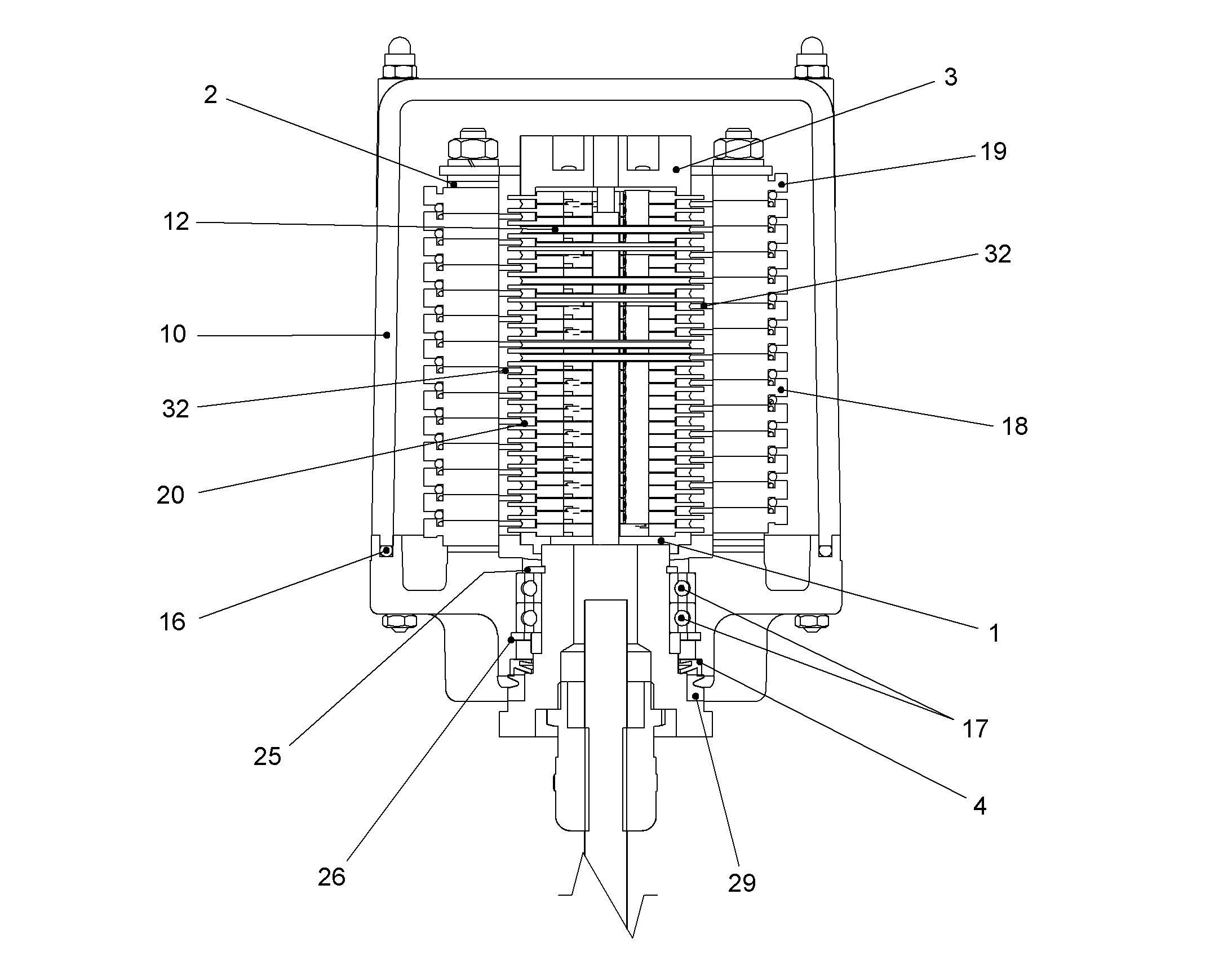 СКОБА СКОЛЬЗЯЩАЯ 7372099 LIEBHERR