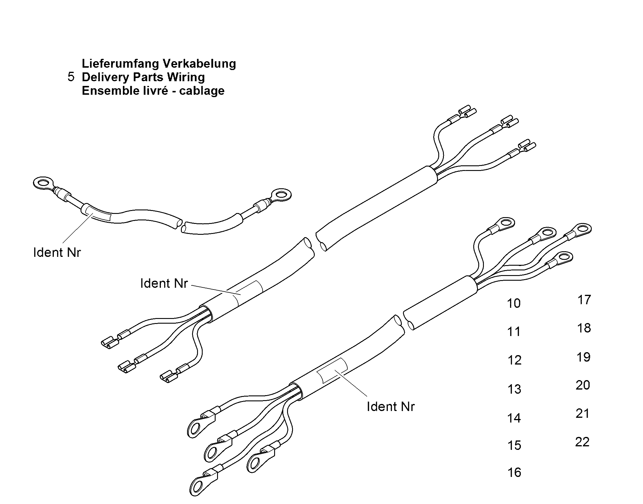 КАБЕЛЬ 10857073 LIEBHERR
