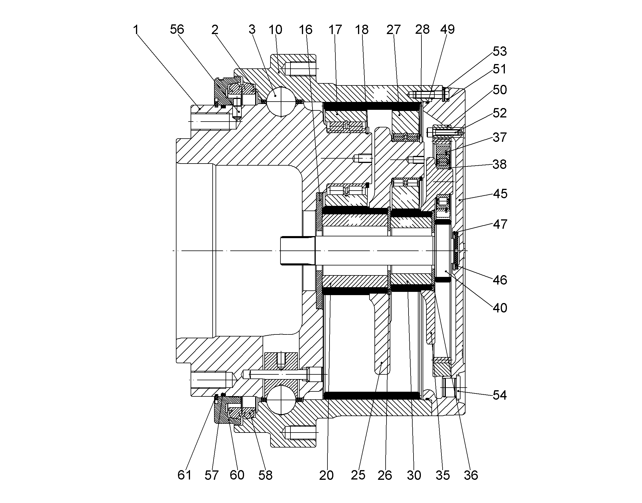 СТОПОРНОЕ КОЛЬЦО DIN 471 35 10171579 LIEBHERR