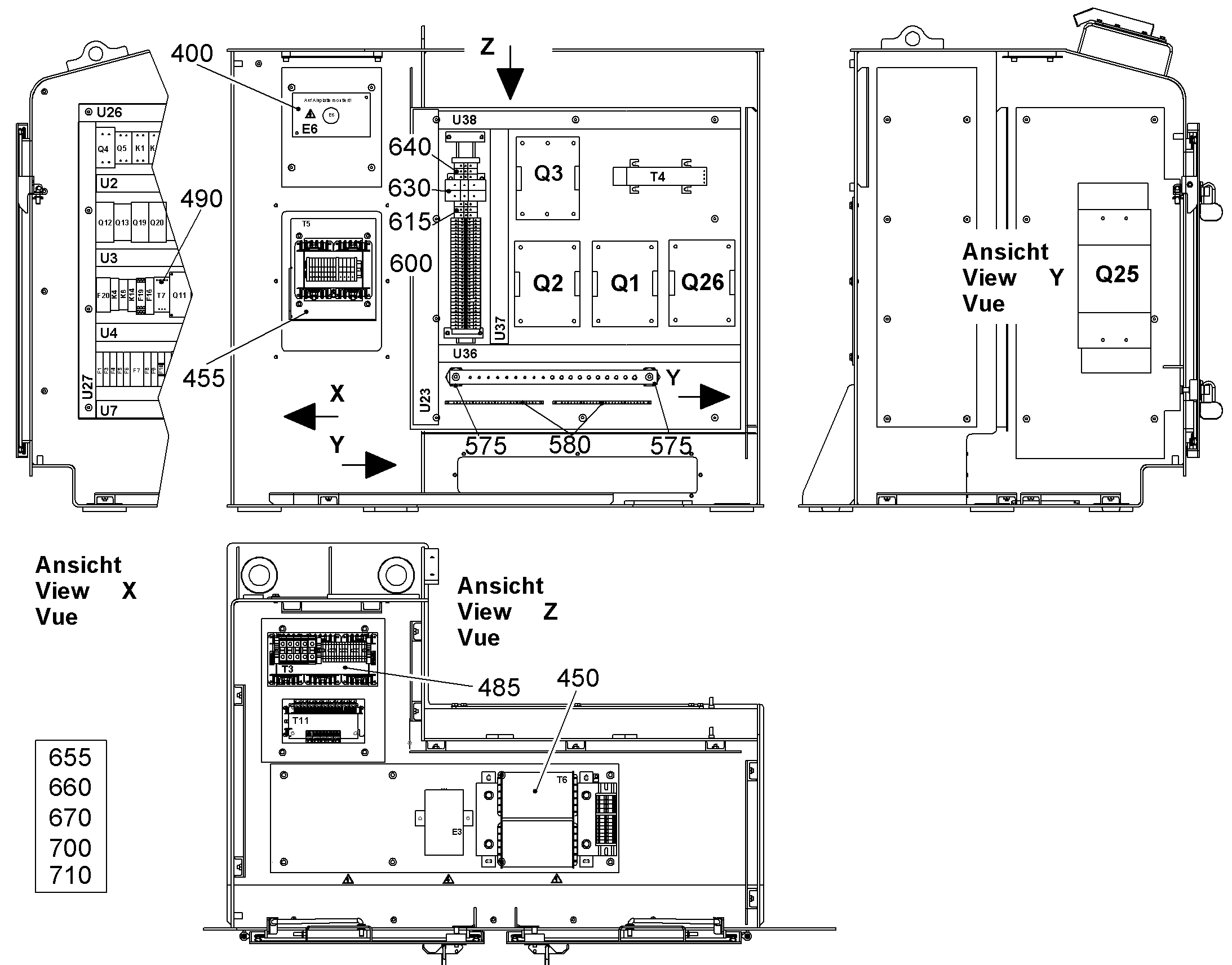 ТРАНСФОРМАТОР 6,5kVA 10192175 LIEBHERR