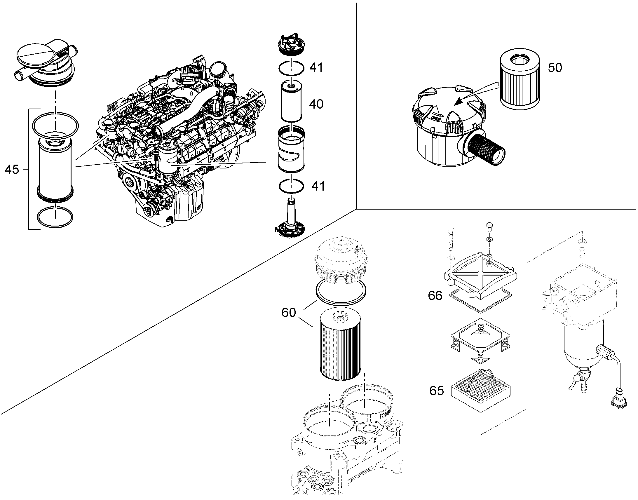ФИЛЬТРУЮЩИЙ ЭЛЕМЕНТ 4µm 11356734 LIEBHERR
