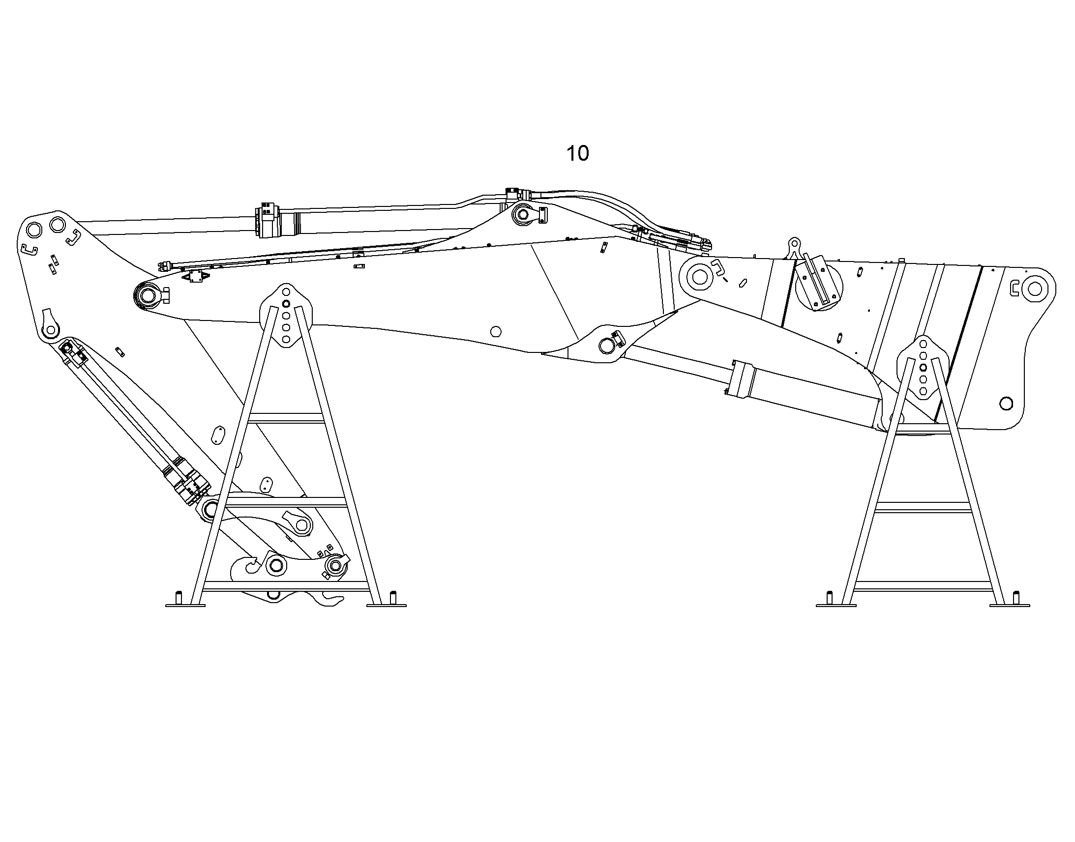 ОПОРА ОБРАТНОЙ ЛОПАТЫ 10839144 LIEBHERR