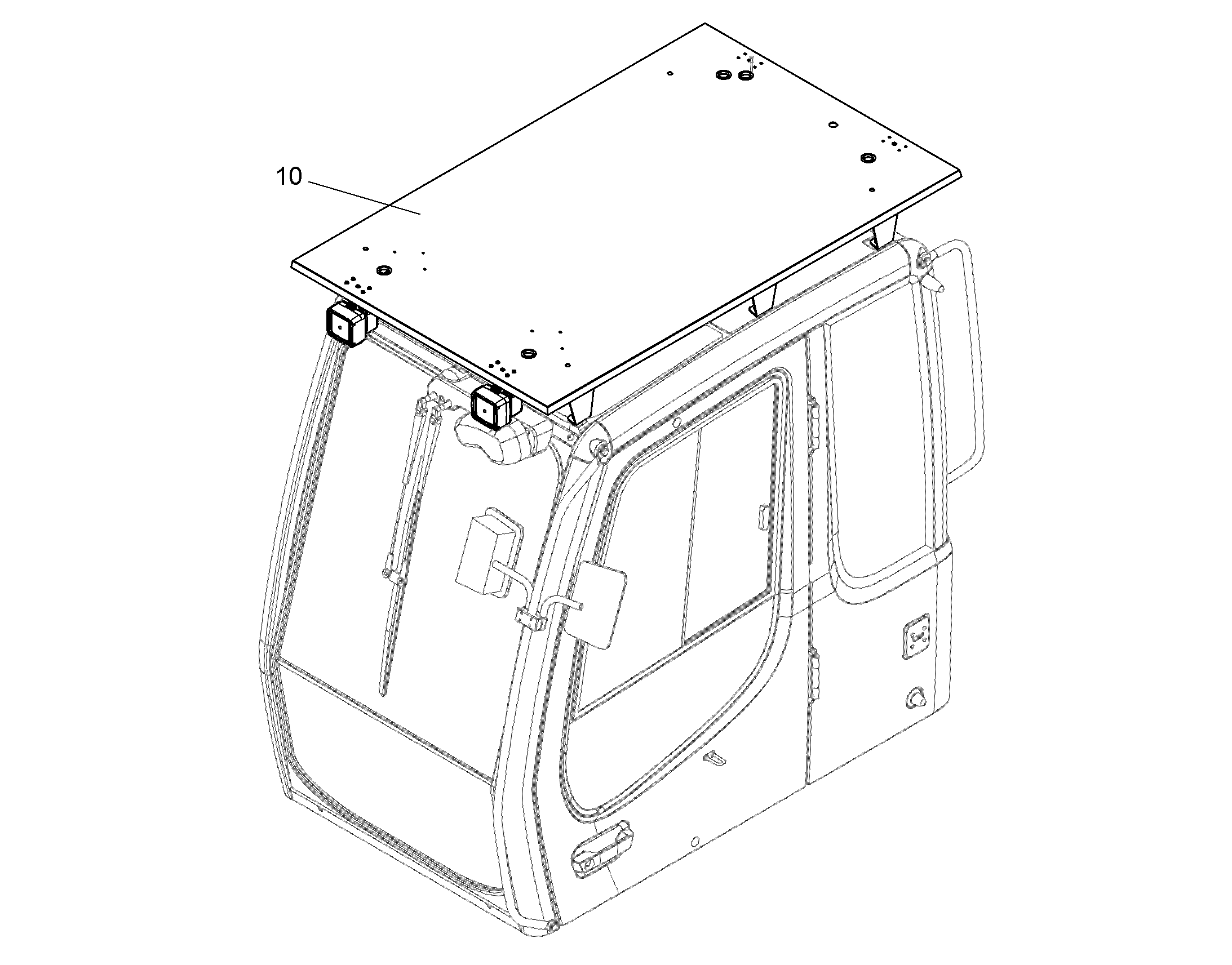 ПРОЖЕКТОР ДОПОЛНИТЕЛЬНЫЙ XENON 10843273 LIEBHERR
