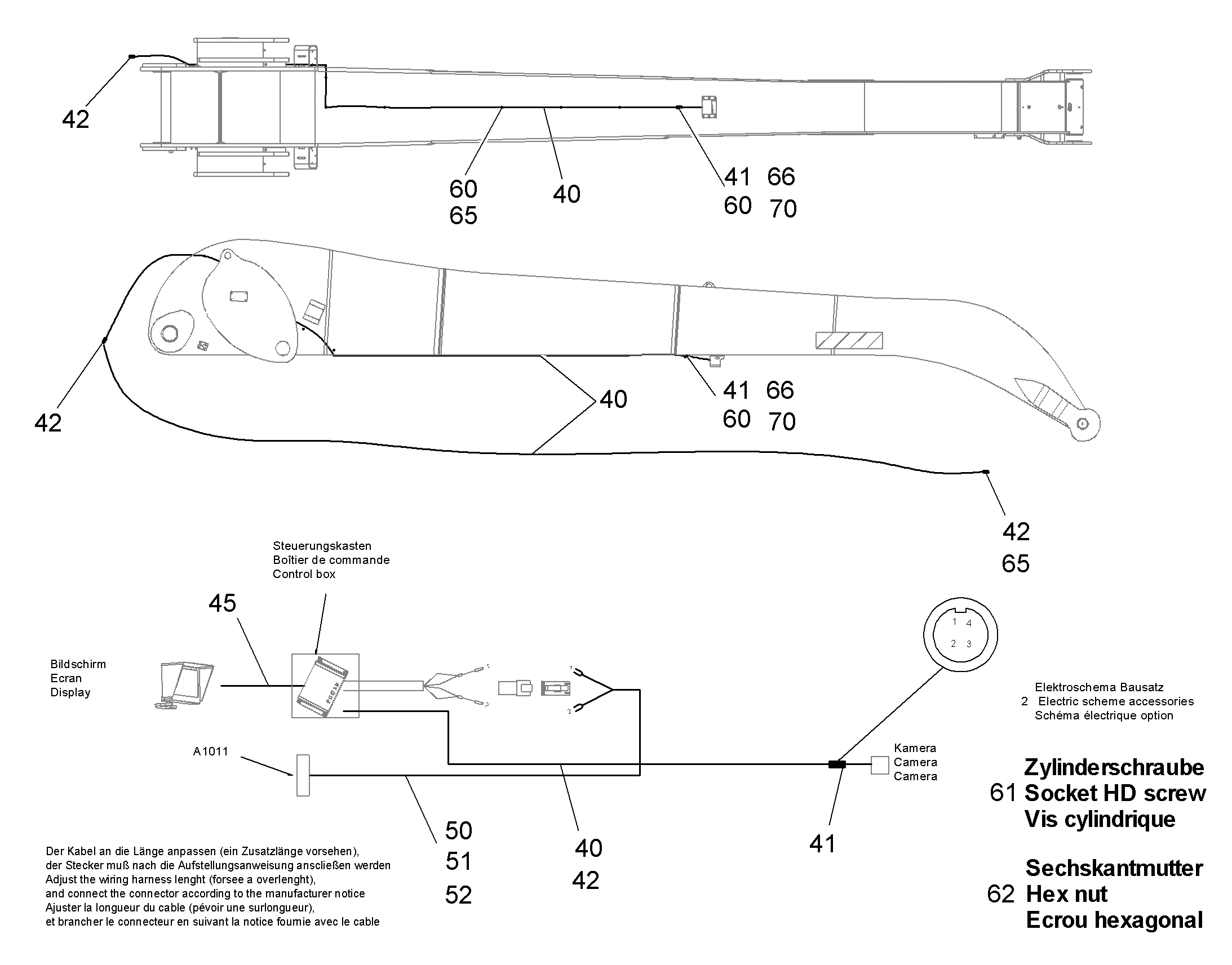 ШЕСТИГРАННАЯ ГАЙКА 7361998 LIEBHERR