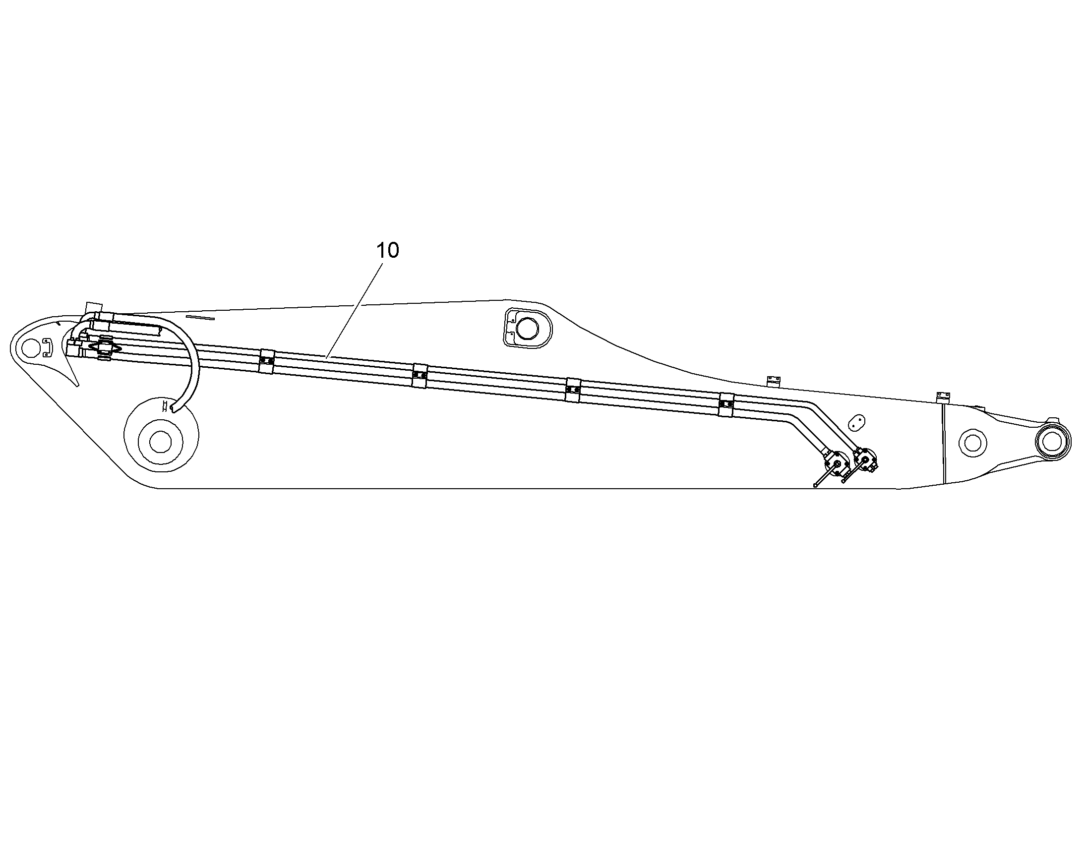 ПРОВОДКА МОНТАЖ AHS 10366156 LIEBHERR