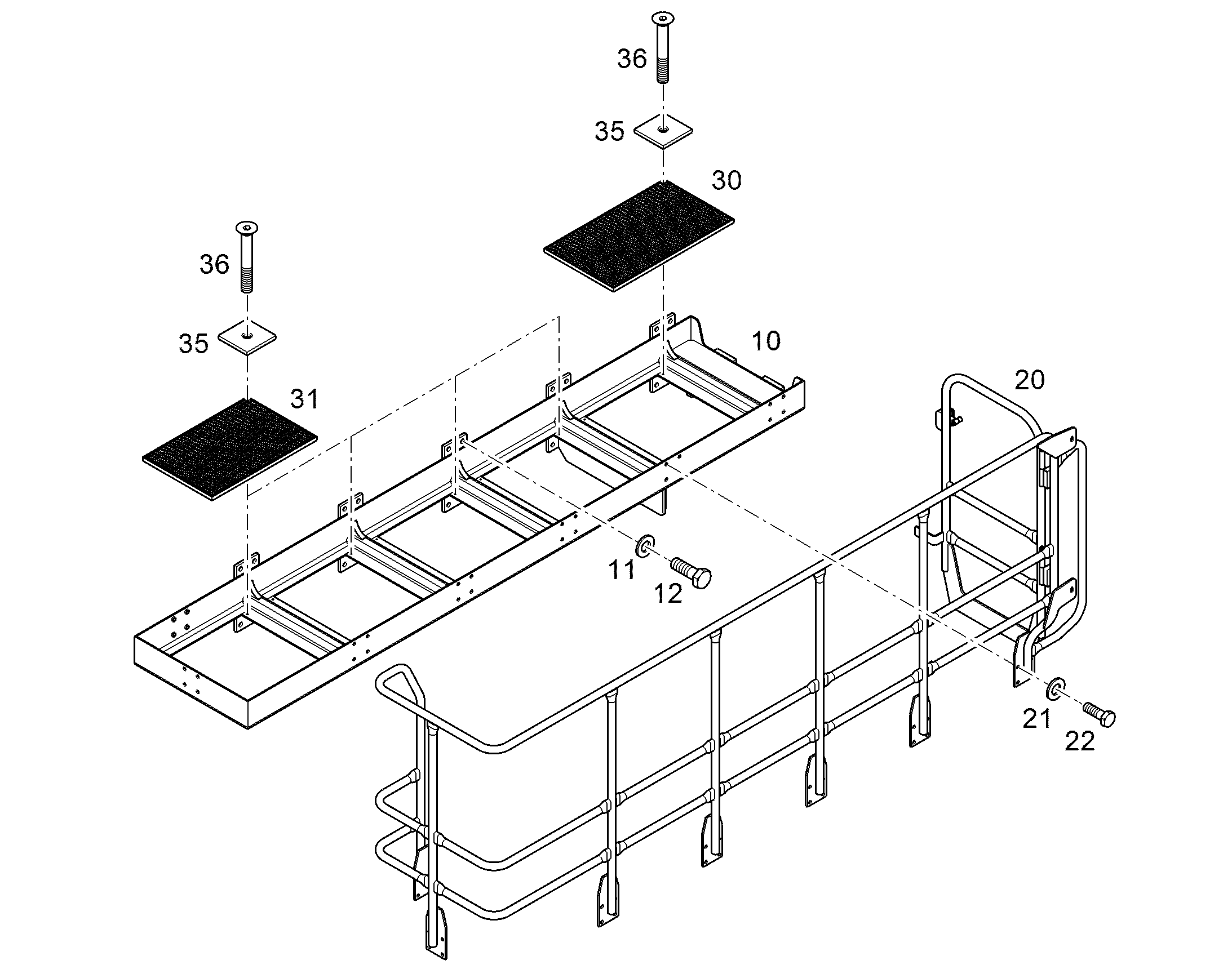 ПЛАТФОРМА 10841496 LIEBHERR