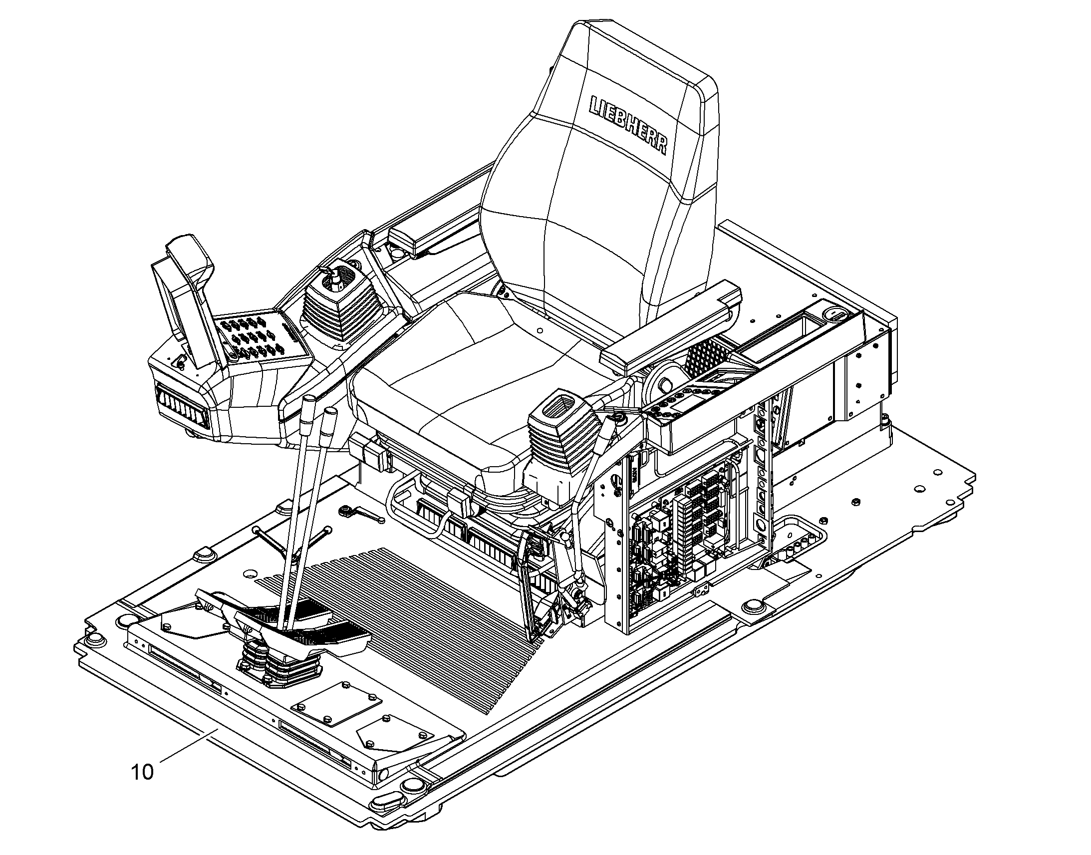 ПЕРЕКЛЮЧЕНИЕ УПРАВЛЕНИЕ 10843448 LIEBHERR