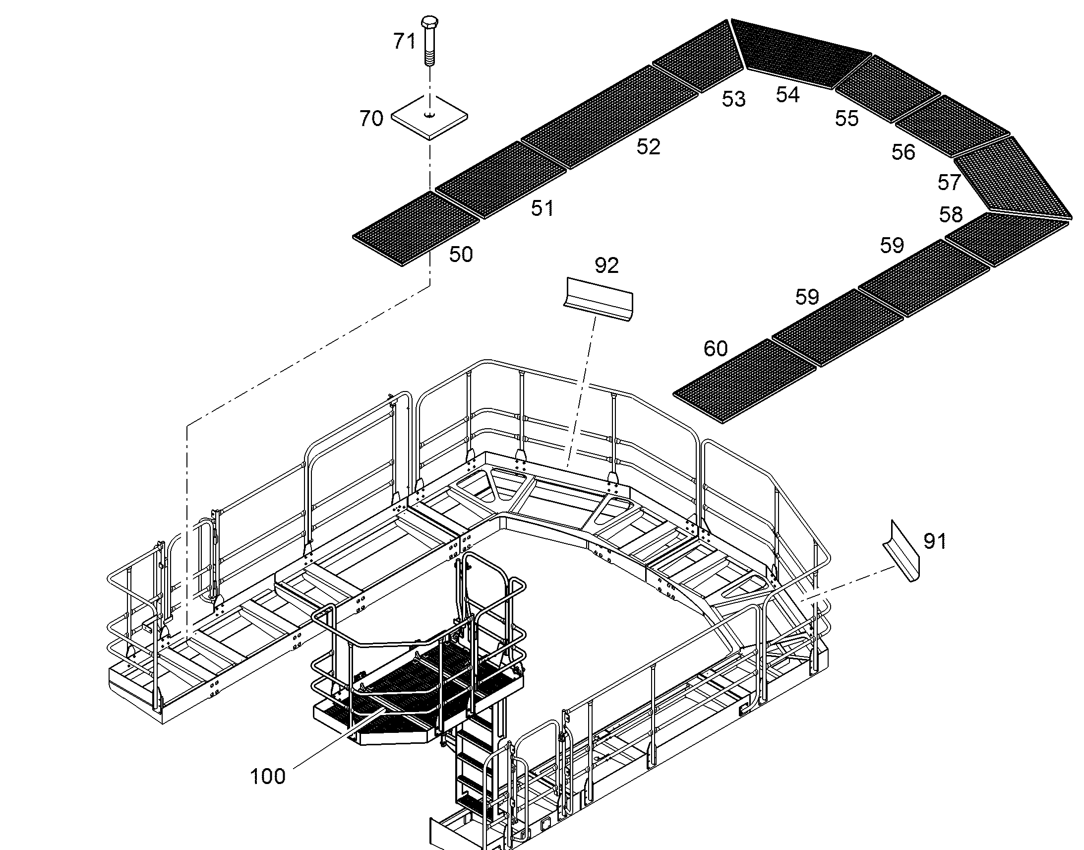 ПЛАТФОРМА КАБИНЫ 10849152 LIEBHERR