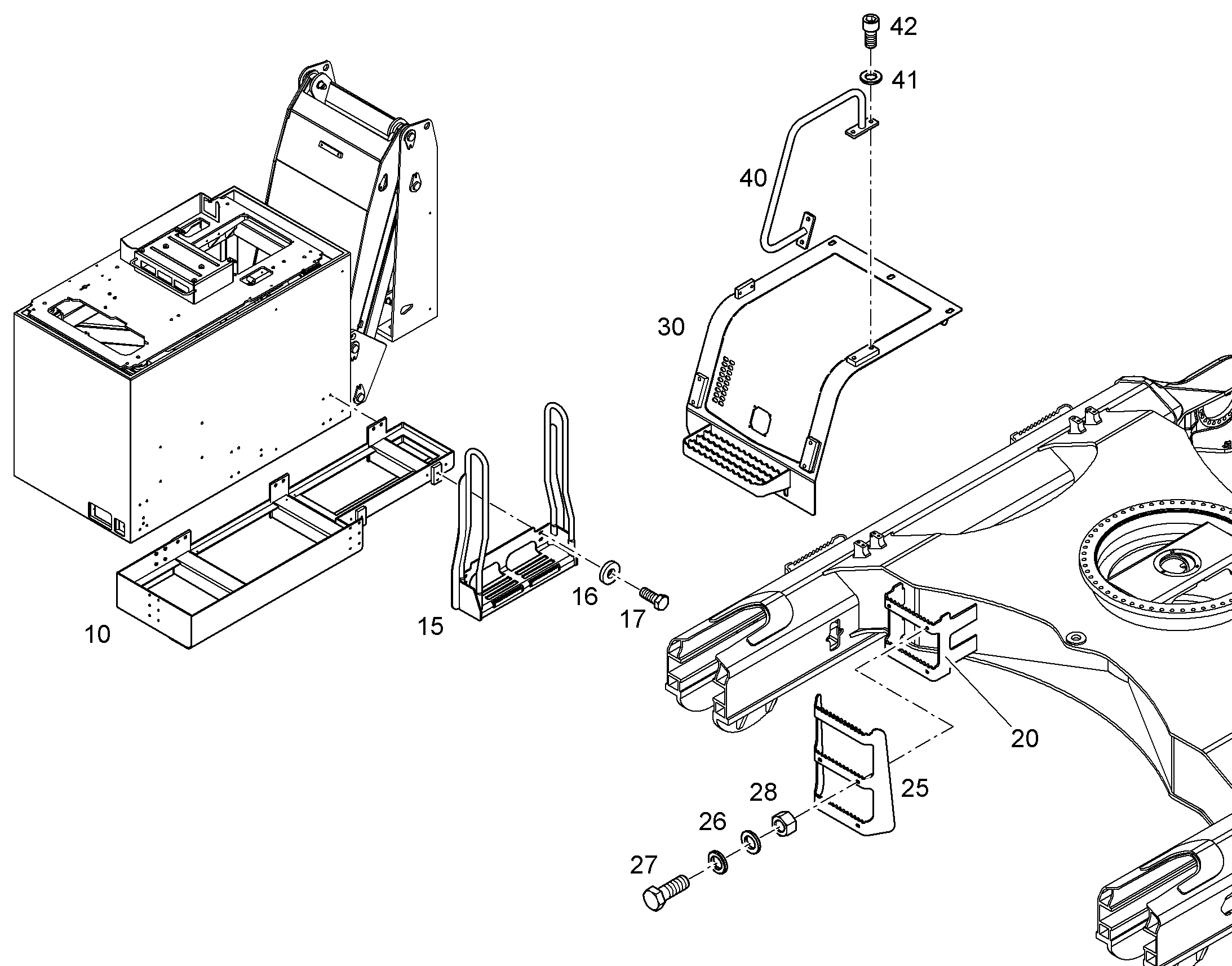 РУЧКА 10844383 LIEBHERR