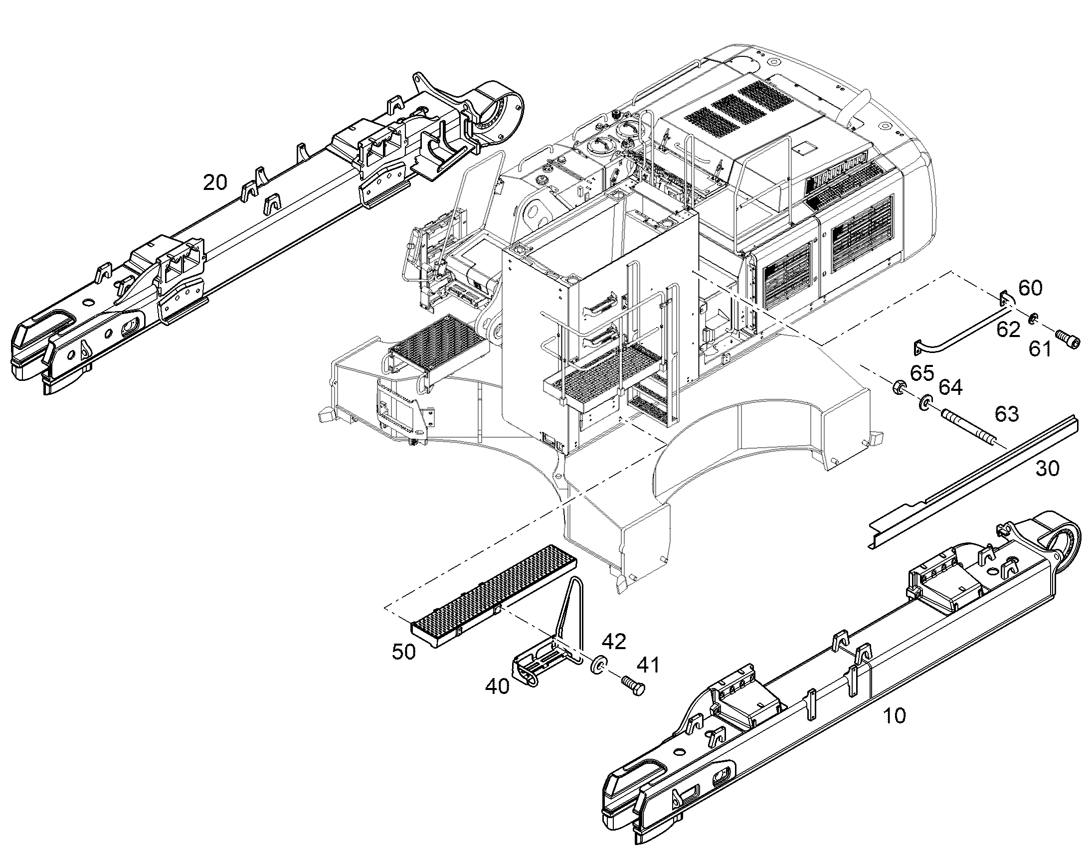 РУЧКА 10851834 LIEBHERR