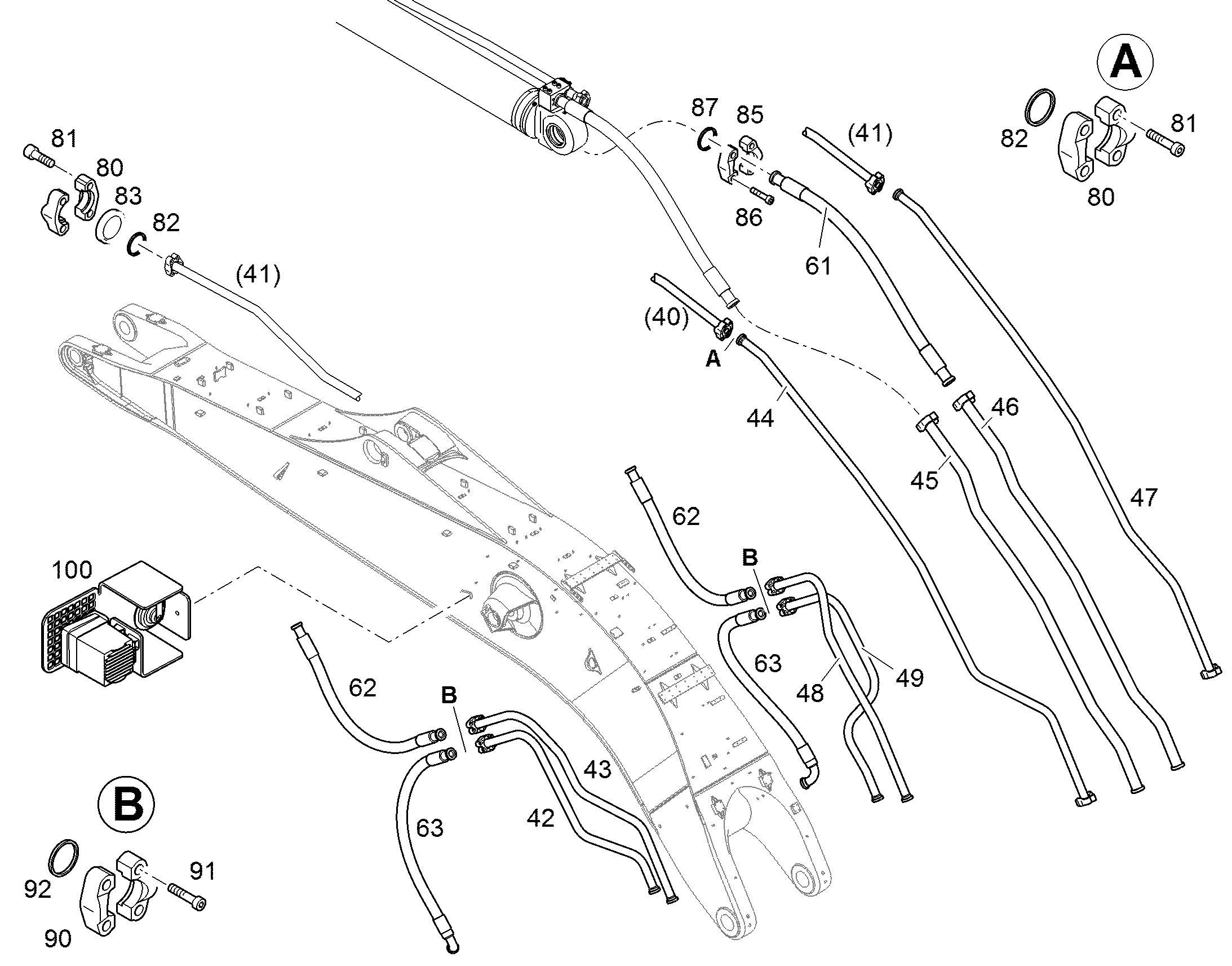 ЭЛЕКТРОУСТАНОВКА МОНОБЛОКА 11451887 LIEBHERR