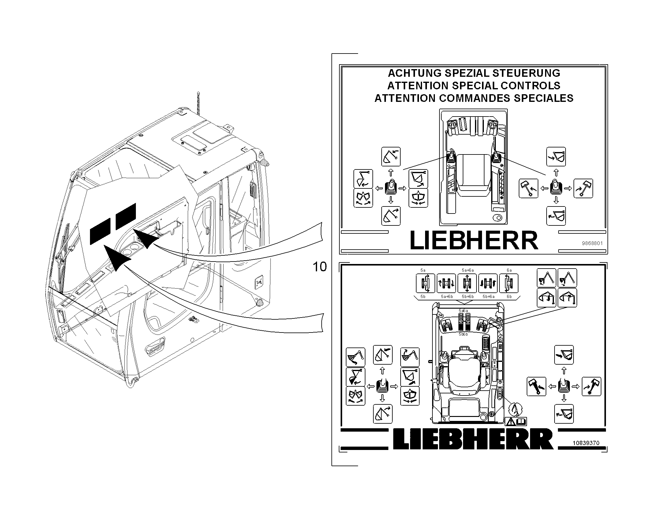 O&K УПРАВЛЕНИЕ 10838160 LIEBHERR