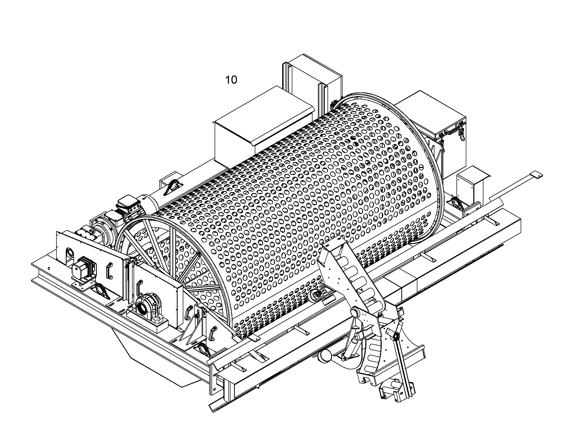БАРАБАН КАБЕЛЬНЫЙ ДЛЯ 440V 10844649 LIEBHERR