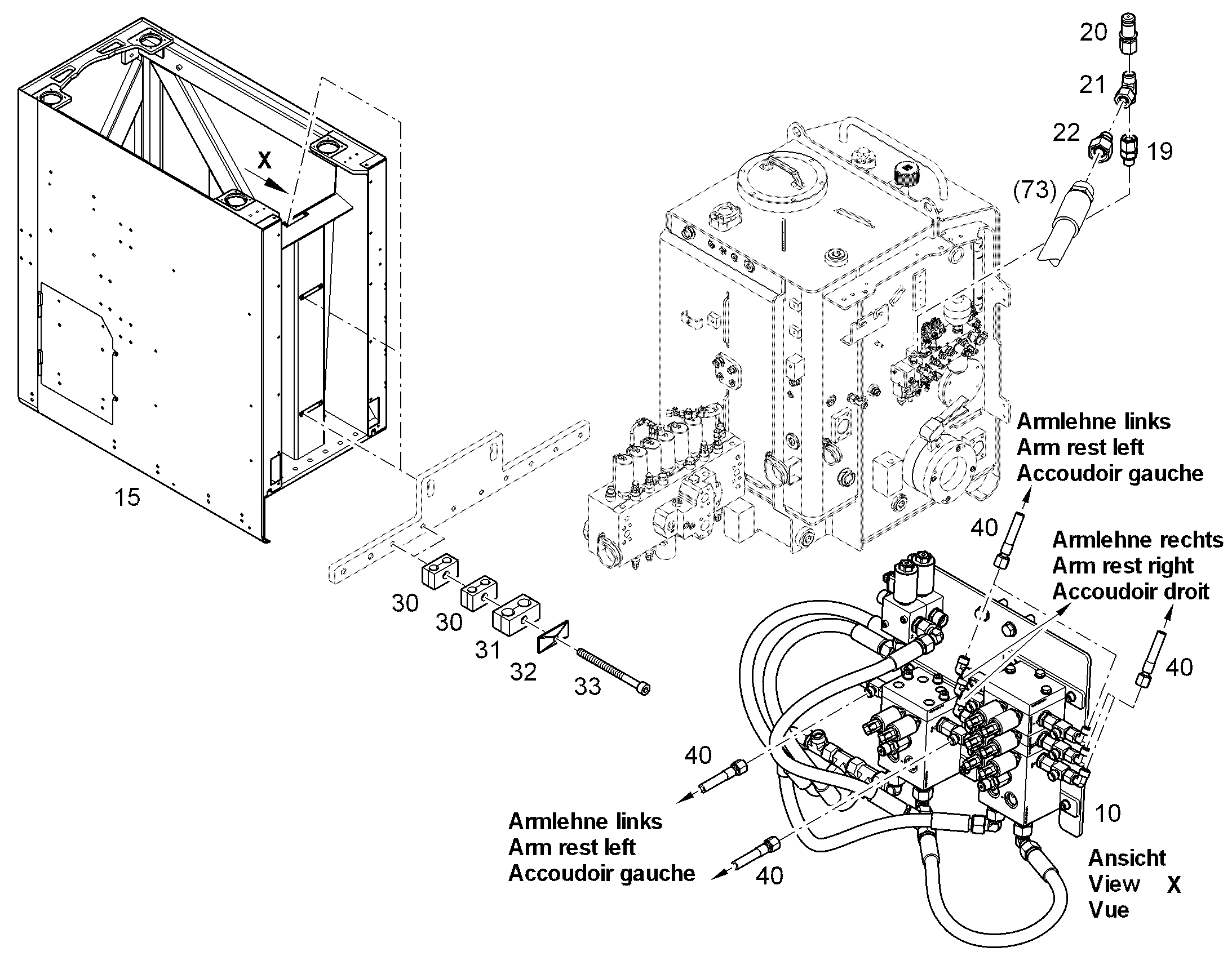 КЛАПАНЫ ПРОПОРЦ.РЕГ., УСТ. 10849276 LIEBHERR