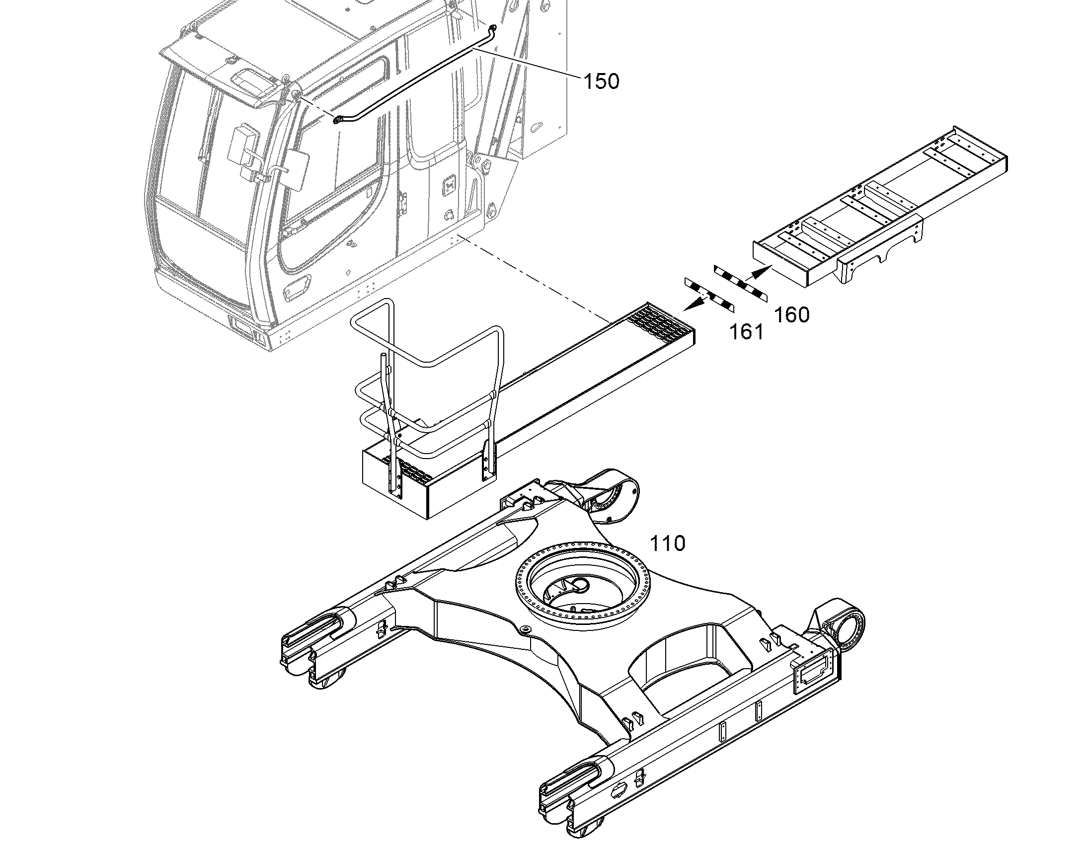 РЕКОНСТРУКЦИЯ - ШАССИ 10844683 LIEBHERR