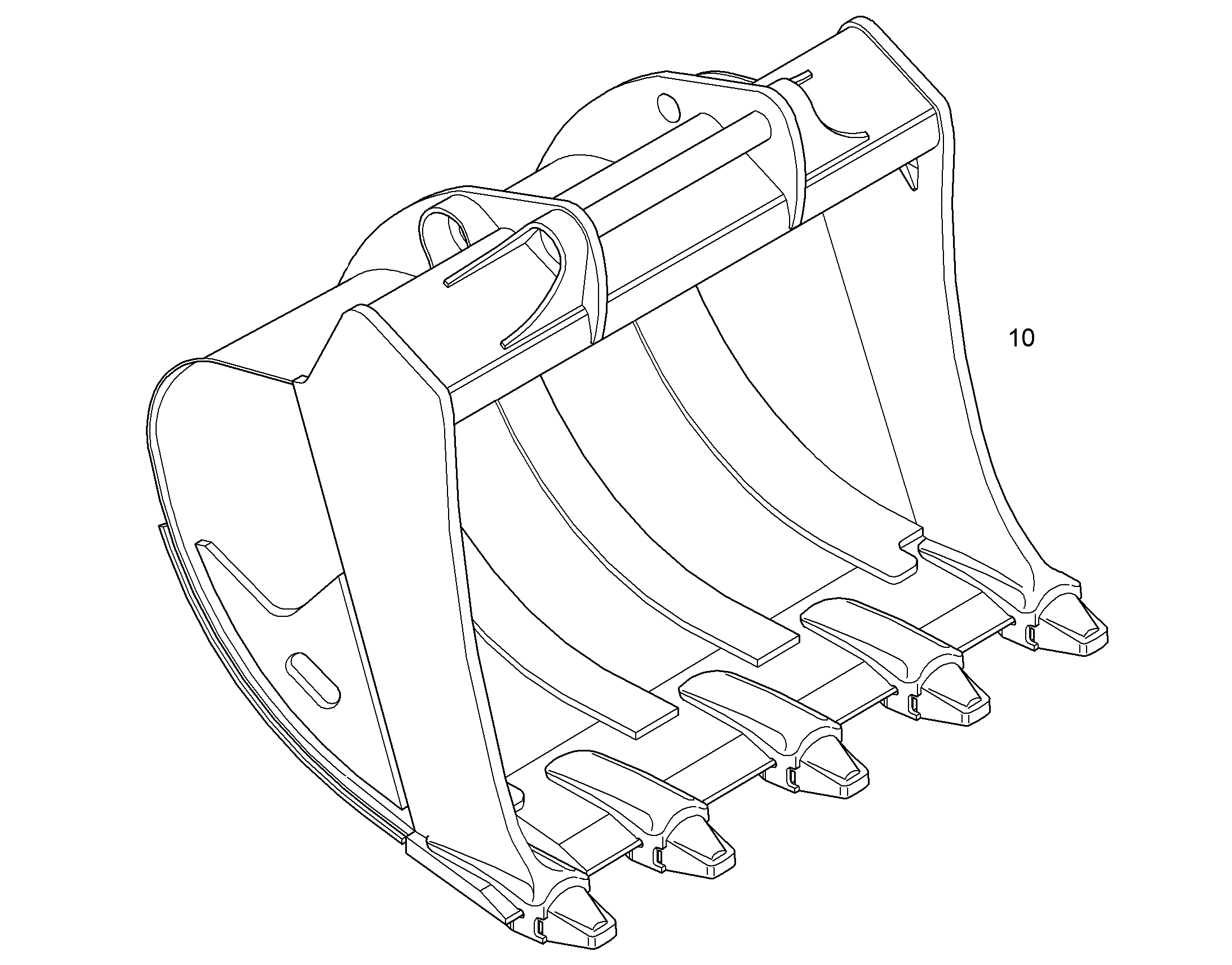 ЛОПАТА ОБРАТНАЯ HD 10062861 LIEBHERR