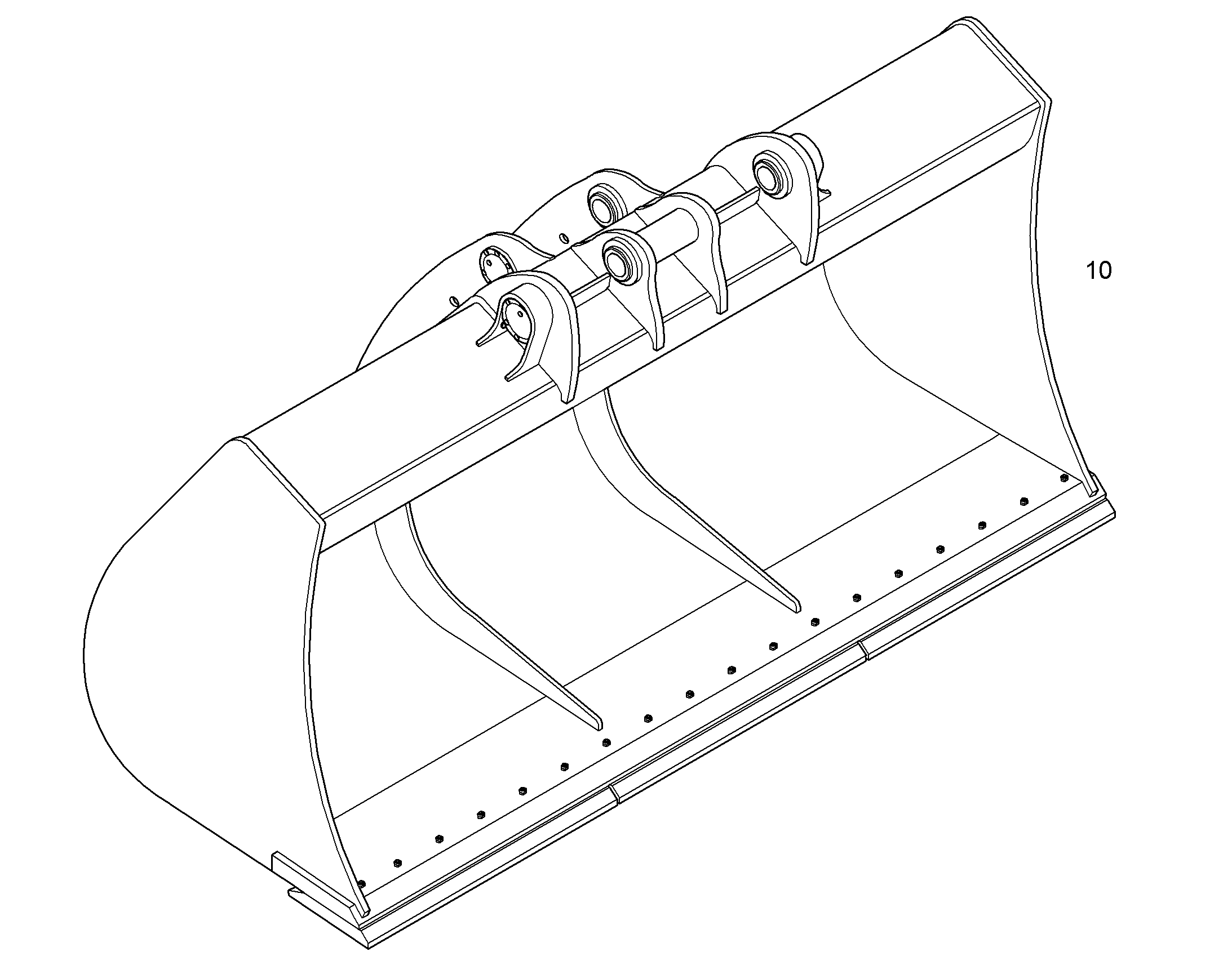 КОВШ КАНАВООЧИСТИТЕЛЯ 10366094 LIEBHERR
