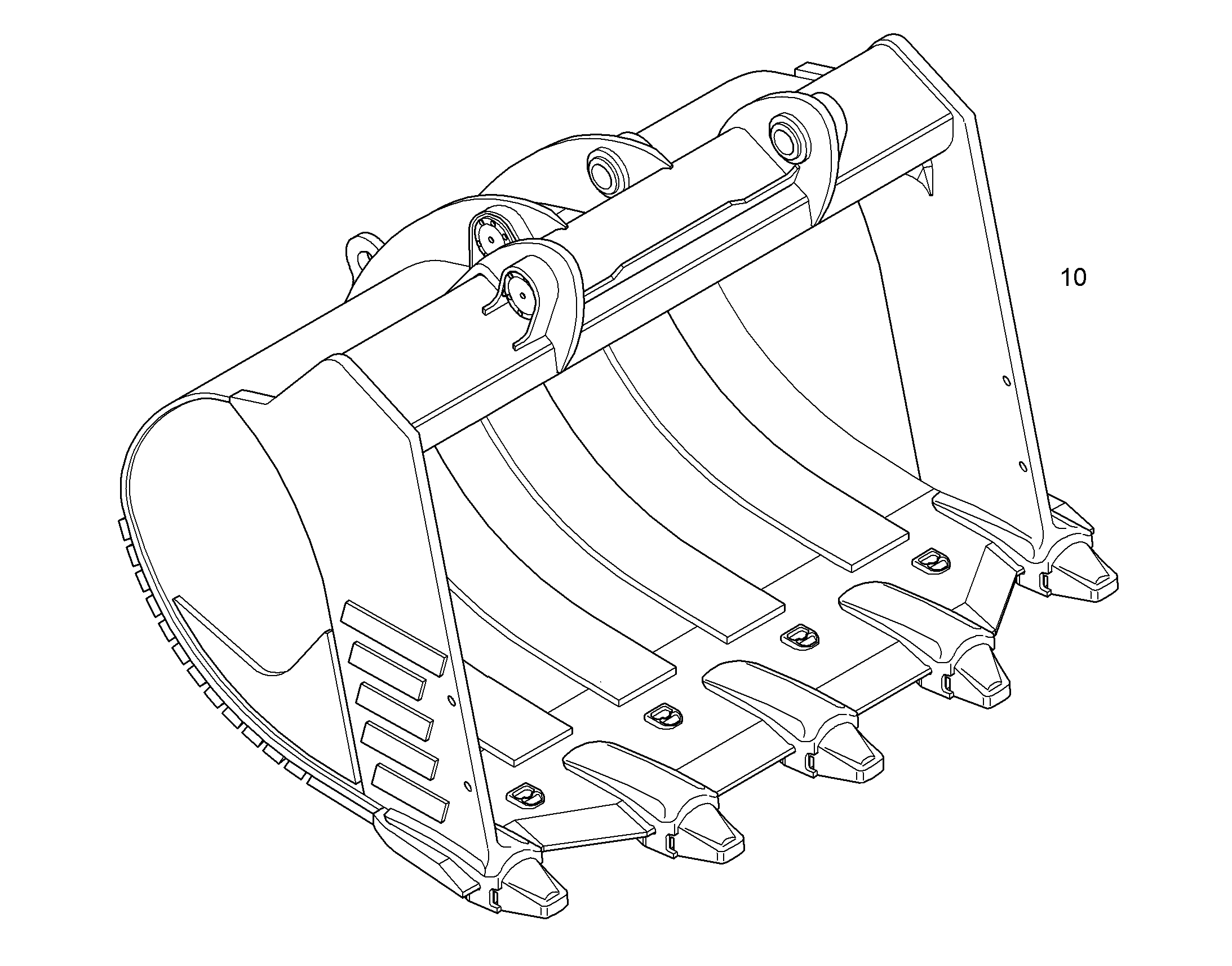 ЛОПАТА ОБРАТНАЯ HDV 10364789 LIEBHERR