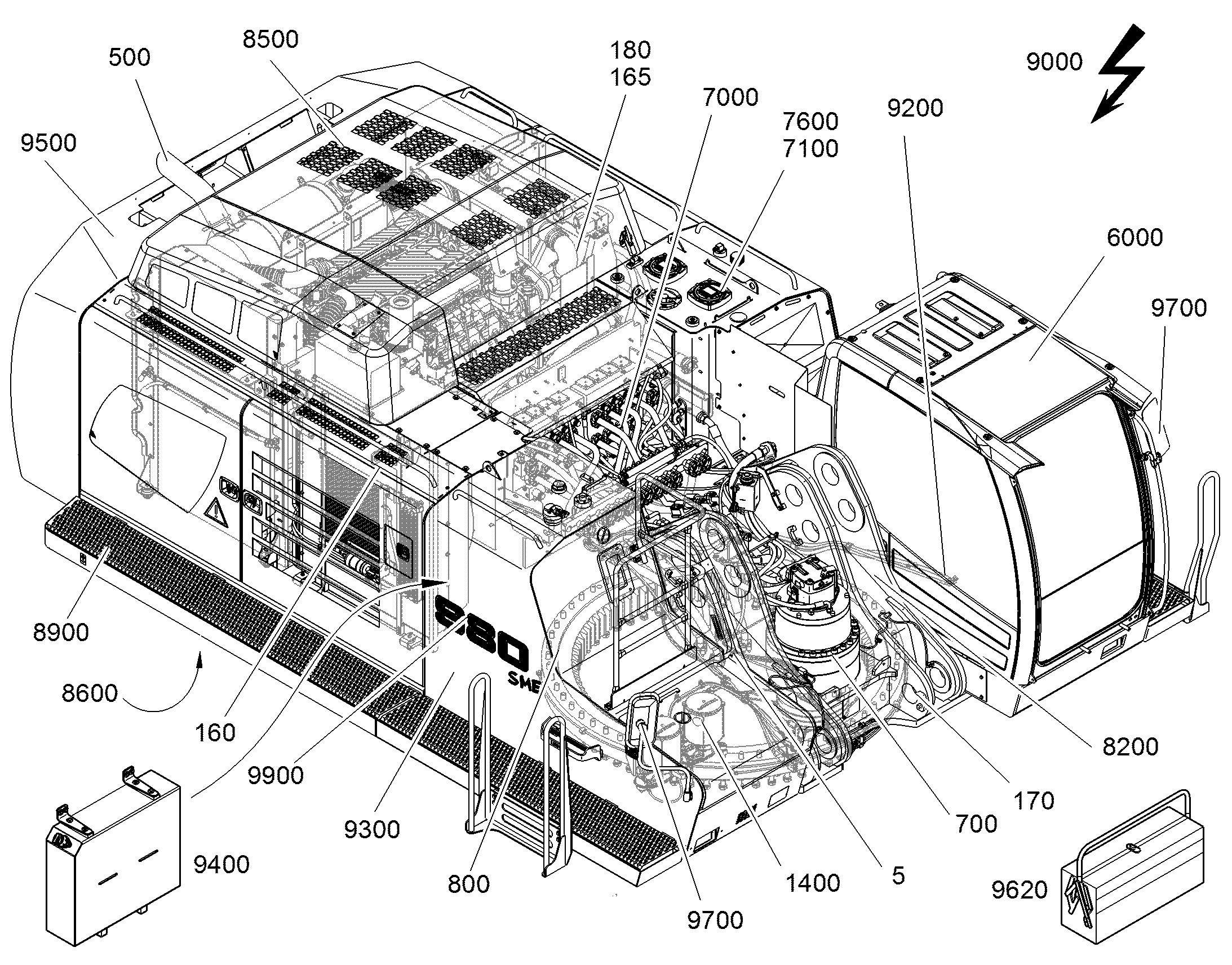 ГИДРОАГРЕГАТ ПОВОРОТ.ПЛАТФ-МЫ 10851095 LIEBHERR