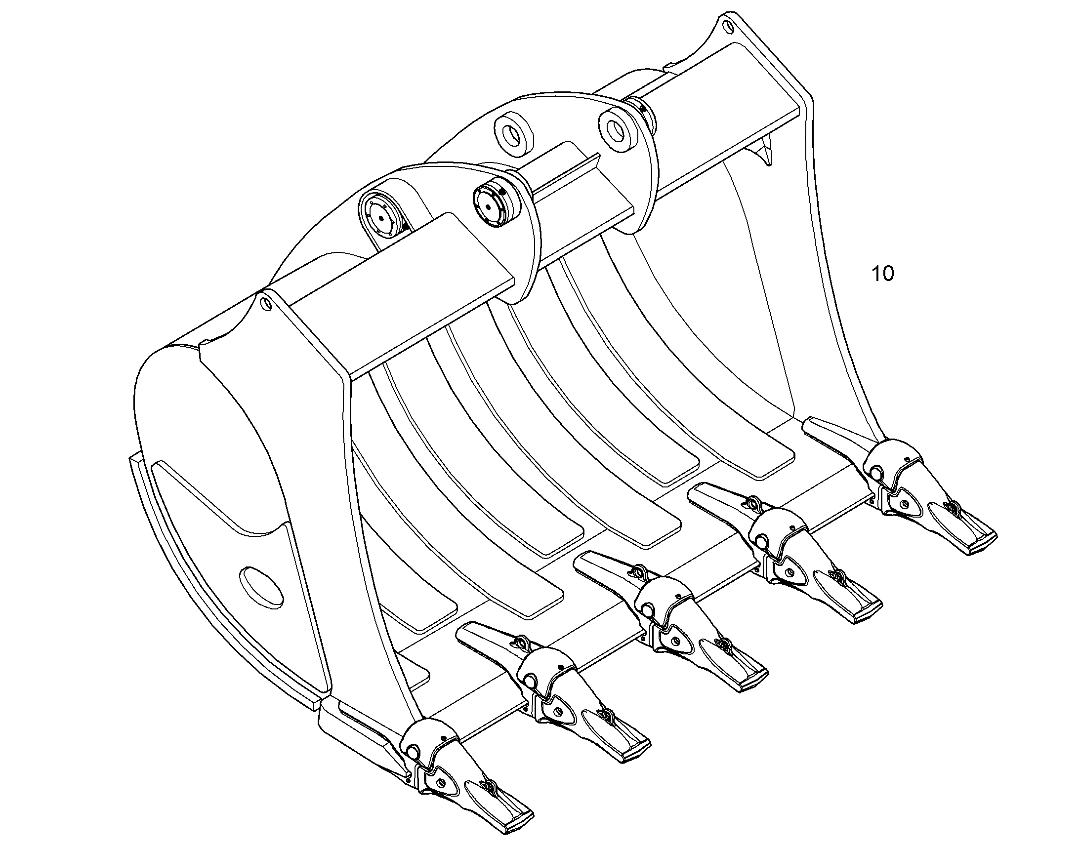 ЛОПАТА ОБРАТНАЯ HD 10846596 LIEBHERR