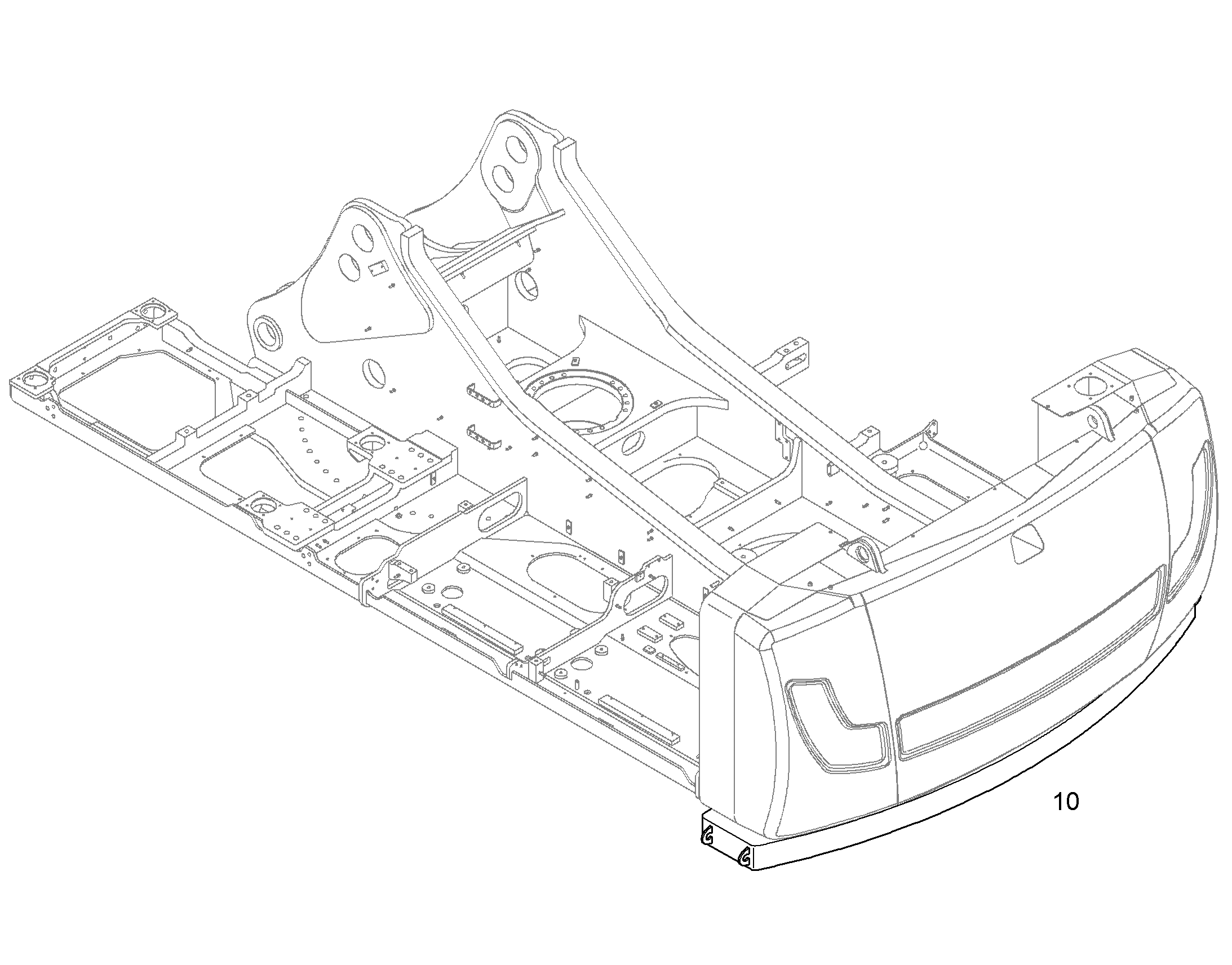 ДОПОЛНИТЕЛЬНЫЙ БАЛЛАСТ 2T 10845521 LIEBHERR