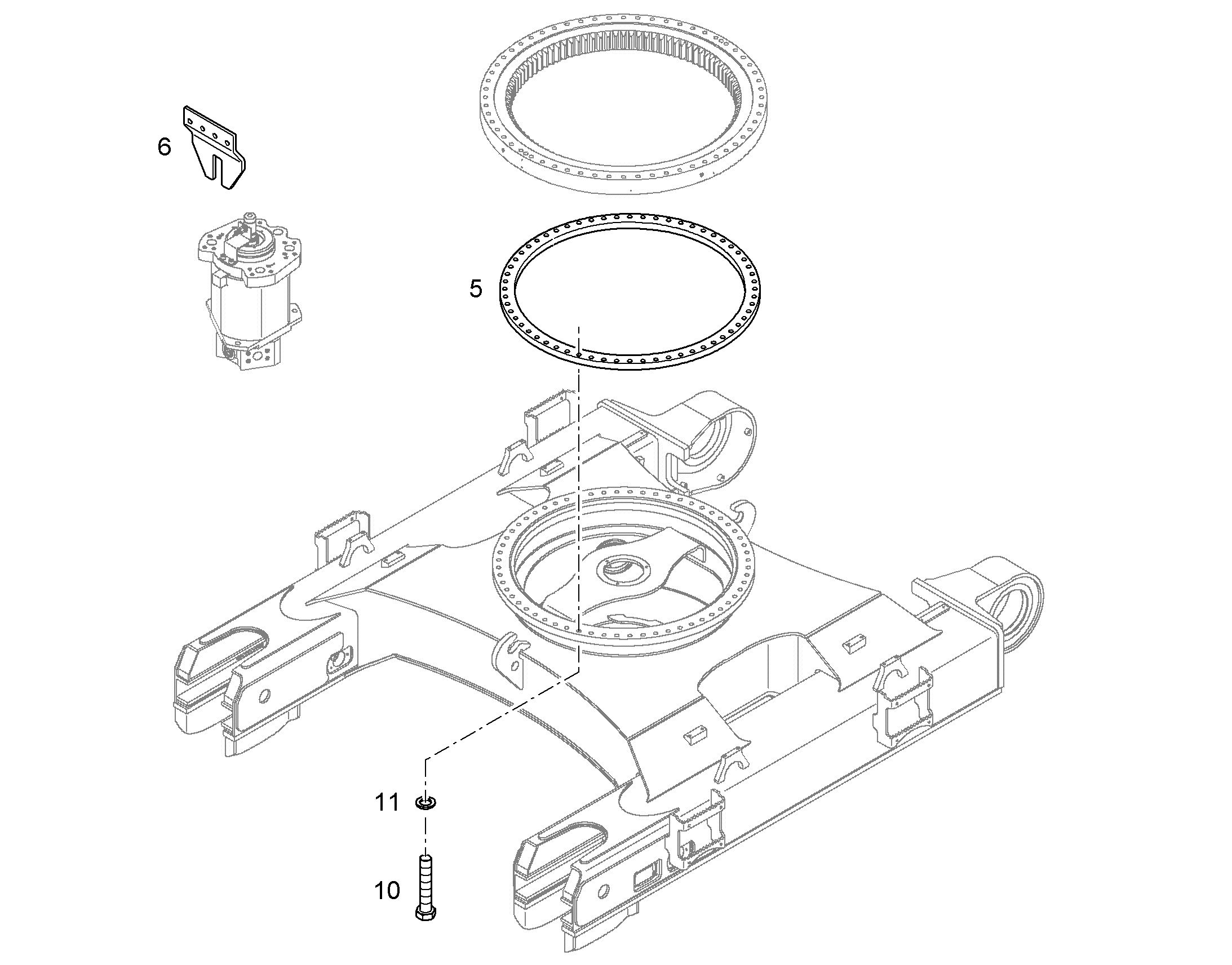 ПОВОДОК 10848094 LIEBHERR